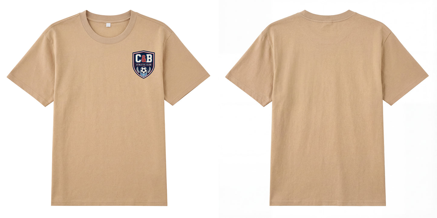 Detail view of t恤 featuring C&B ATHLETIC CLUB Staple Tee