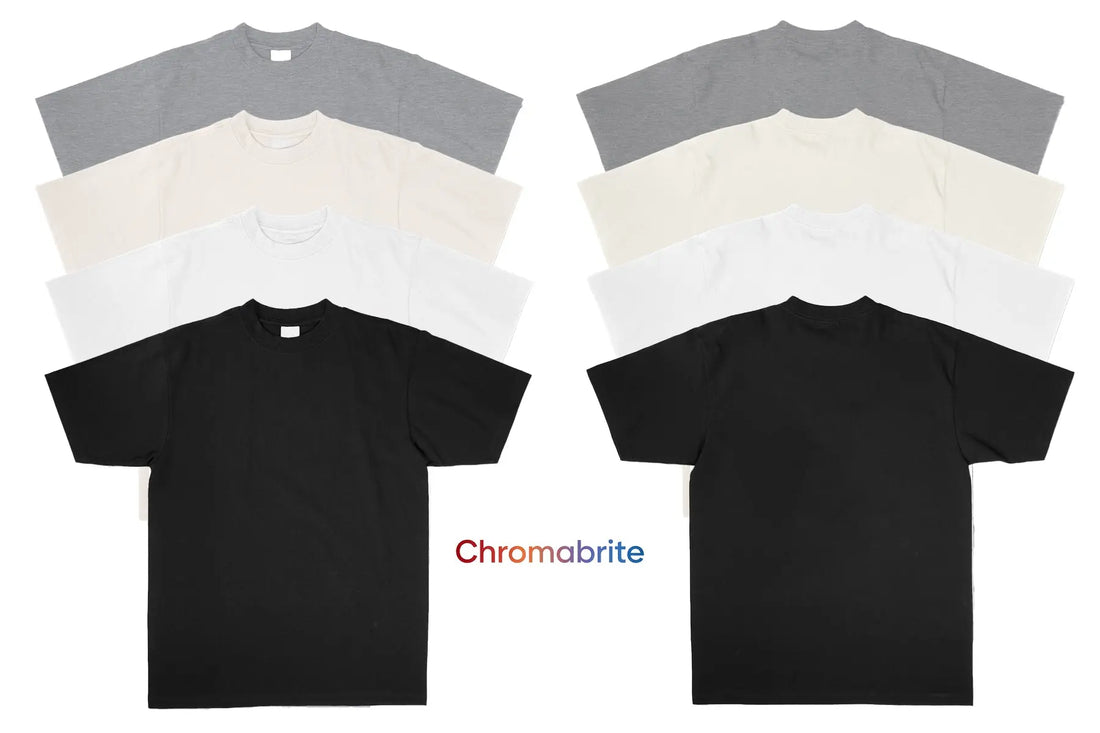 Why a 230gsm Brushed Cotton T-Shirt Is the Only Tee Worth Wearing in 2026 ChromaBrite Clothing