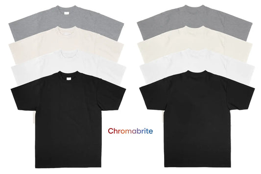 Why a 230gsm Brushed Cotton T-Shirt Is the Only Tee Worth Wearing in 2026 ChromaBrite Clothing