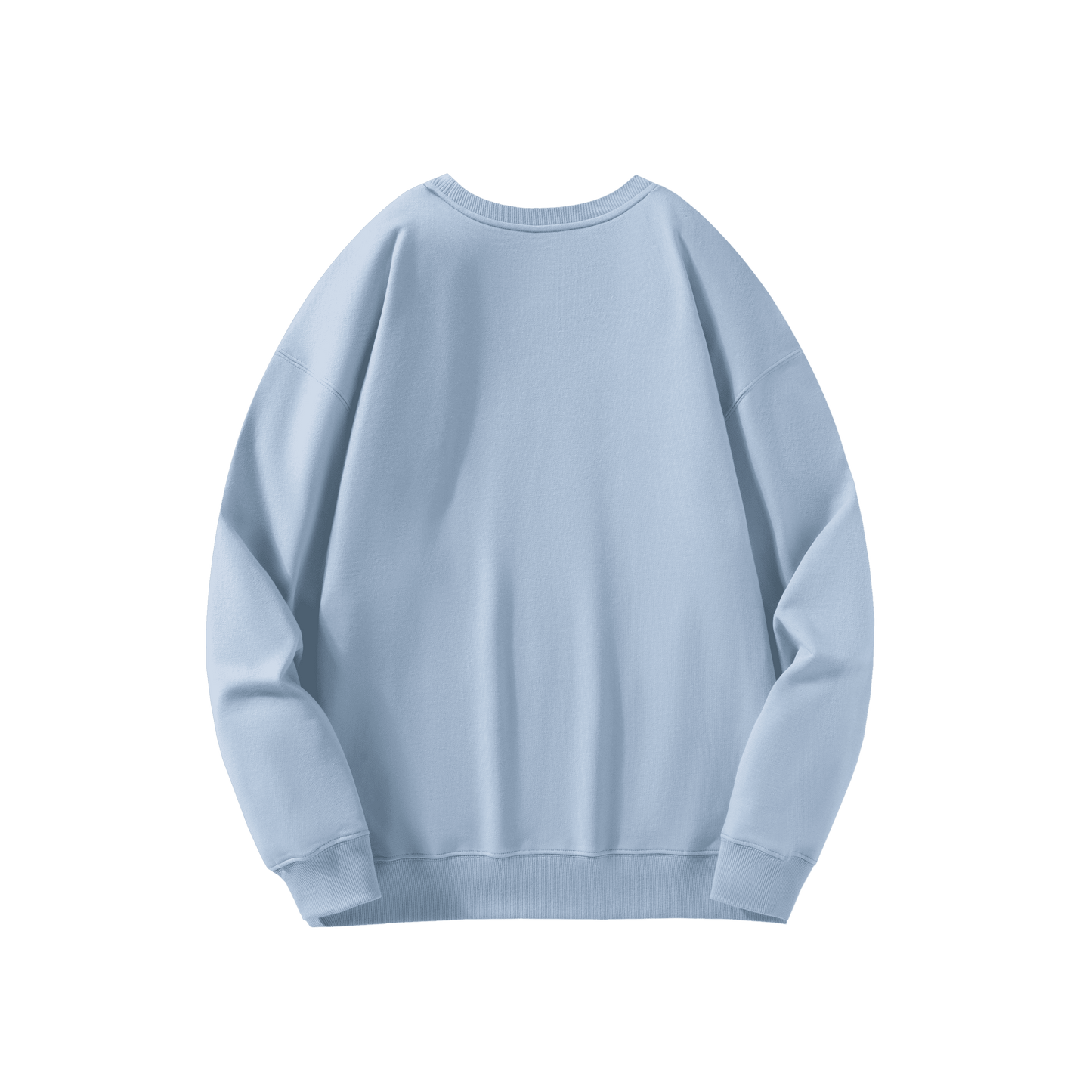 Chromadize Oversized Crewneck Sweatshirt – Vintage Letter Graphic Heavyweight Pullover ChromaBrite Clothing