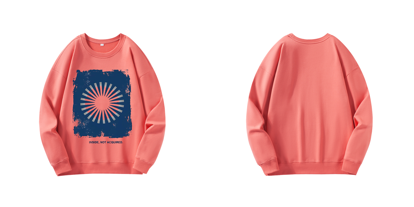 ChromaBrite "Inside, Not Acquired" 330GSM Heavyweight Crewneck ChromaBrite Clothing