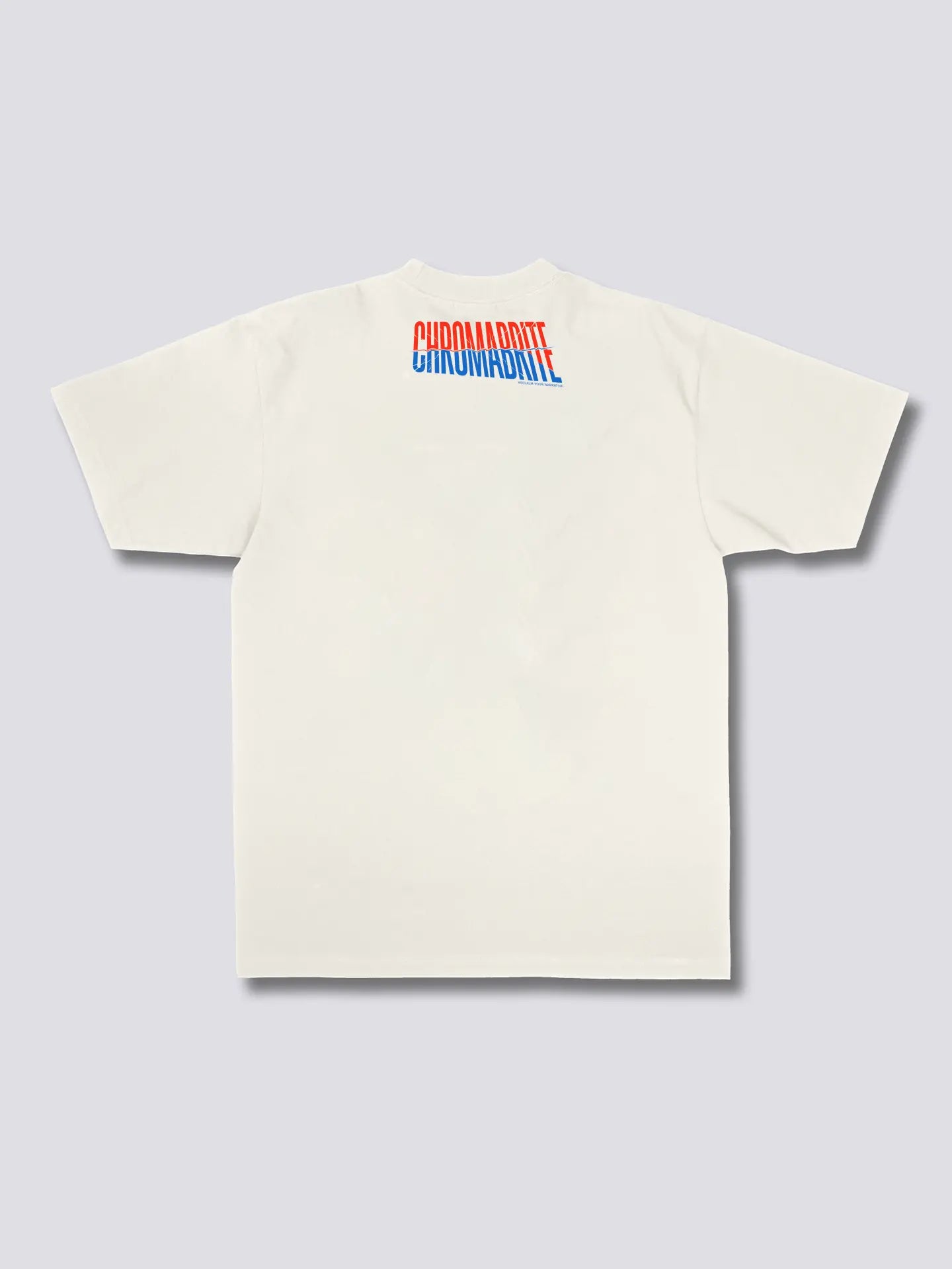 Signature Duo-Tone Logo Graphic Tee - Ins Style - ChromaBrite ChromaBrite Clothing