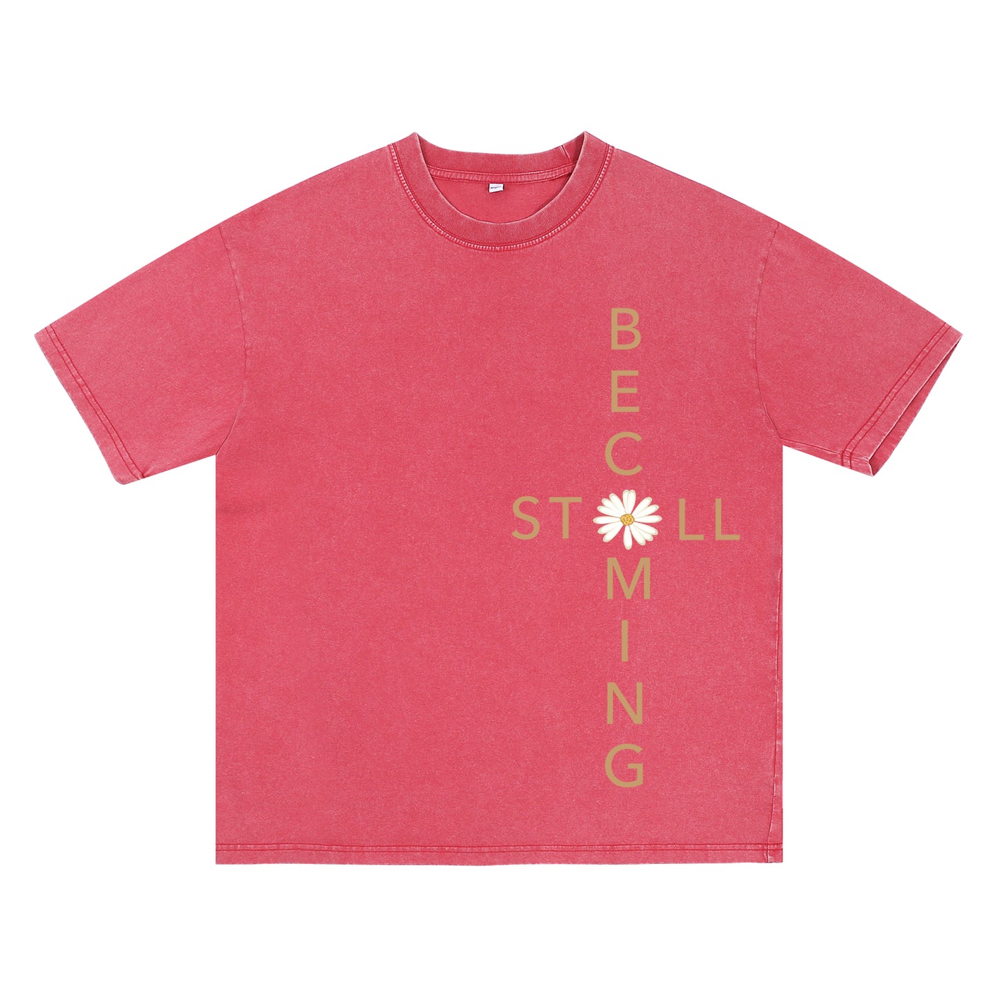 Detail view of t恤 featuring Flower stillbecoming Vintage Tee - 展示3