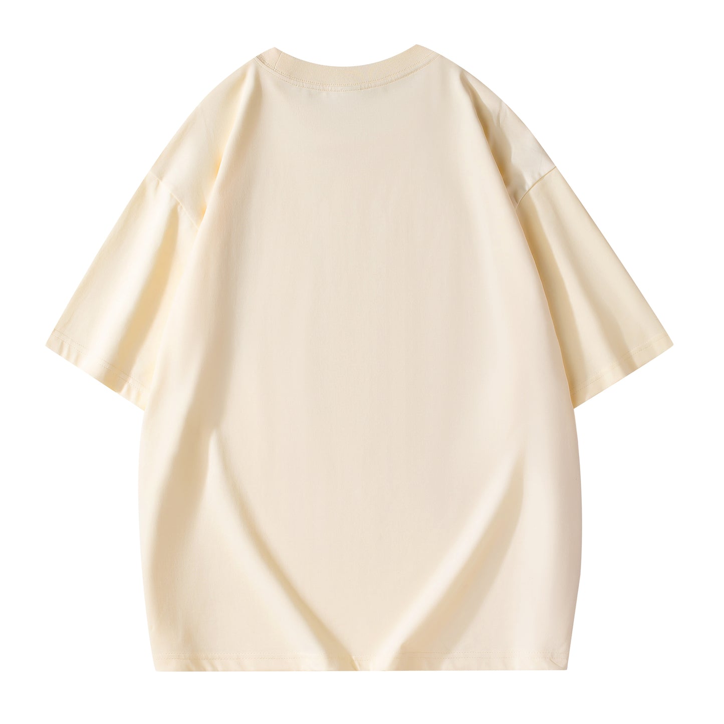 Oversized 260GSM 100% Cotton Drop-Shoulder T-Shirt ChromaBrite Clothing