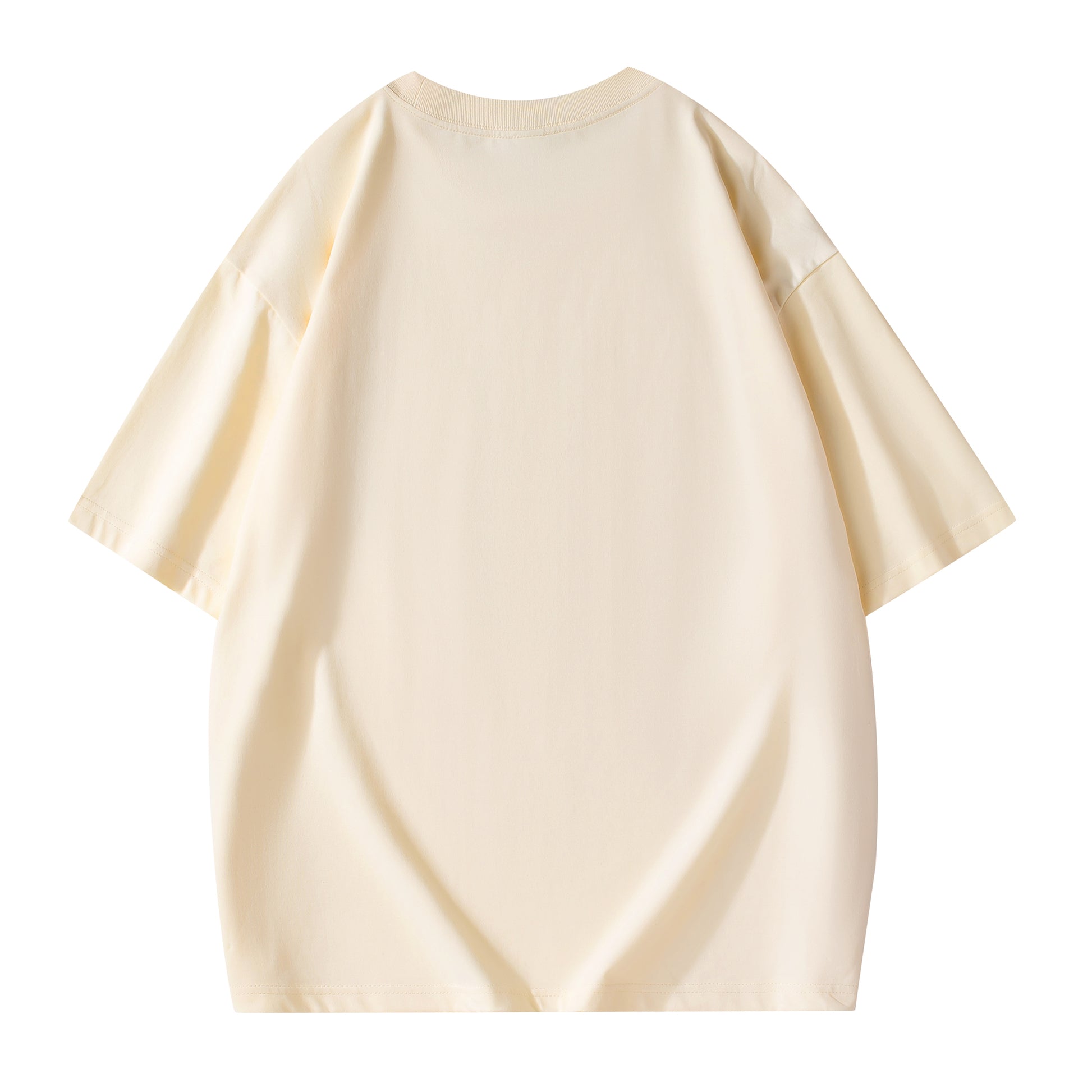 Oversized 260GSM 100% Cotton Drop-Shoulder T-Shirt ChromaBrite Clothing