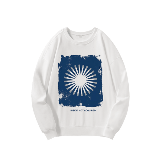 ChromaBrite "Inside, Not Acquired" 330GSM Heavyweight Crewneck