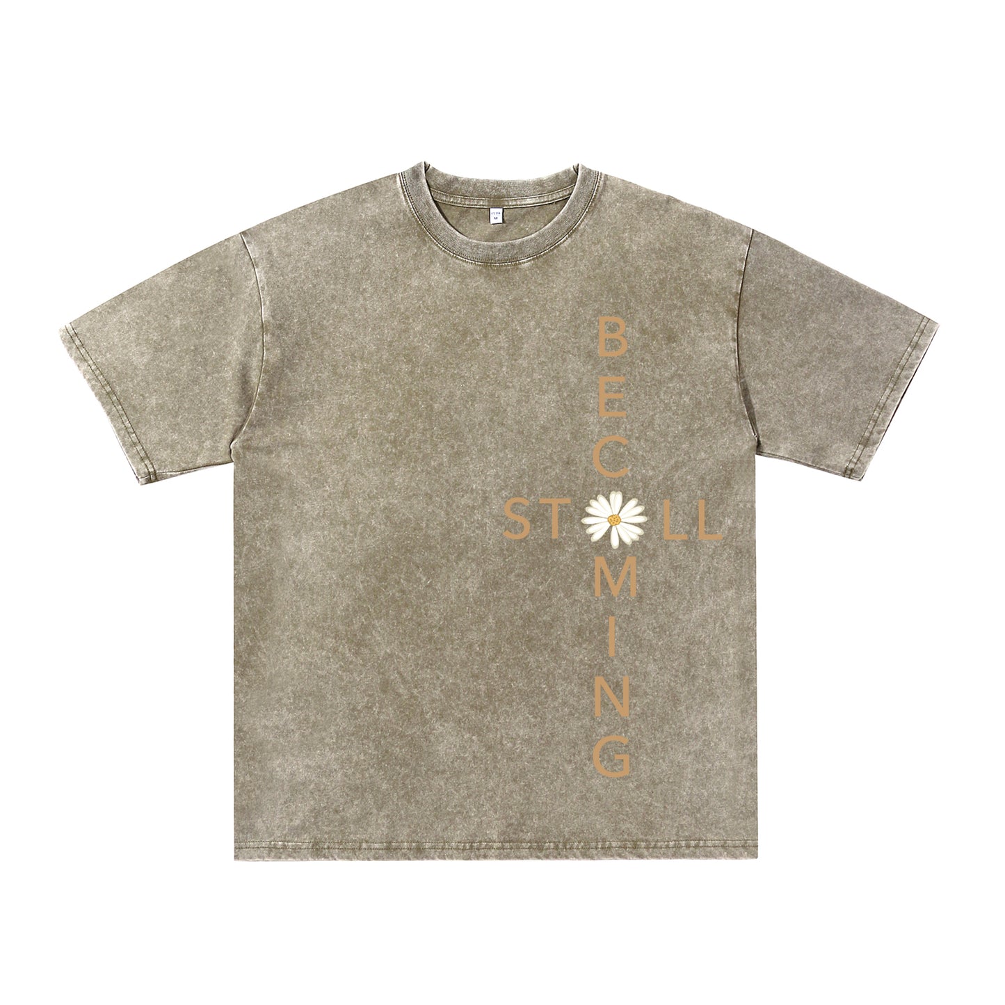 Detail view of t恤 featuring Flower stillbecoming Vintage Tee - 展示5