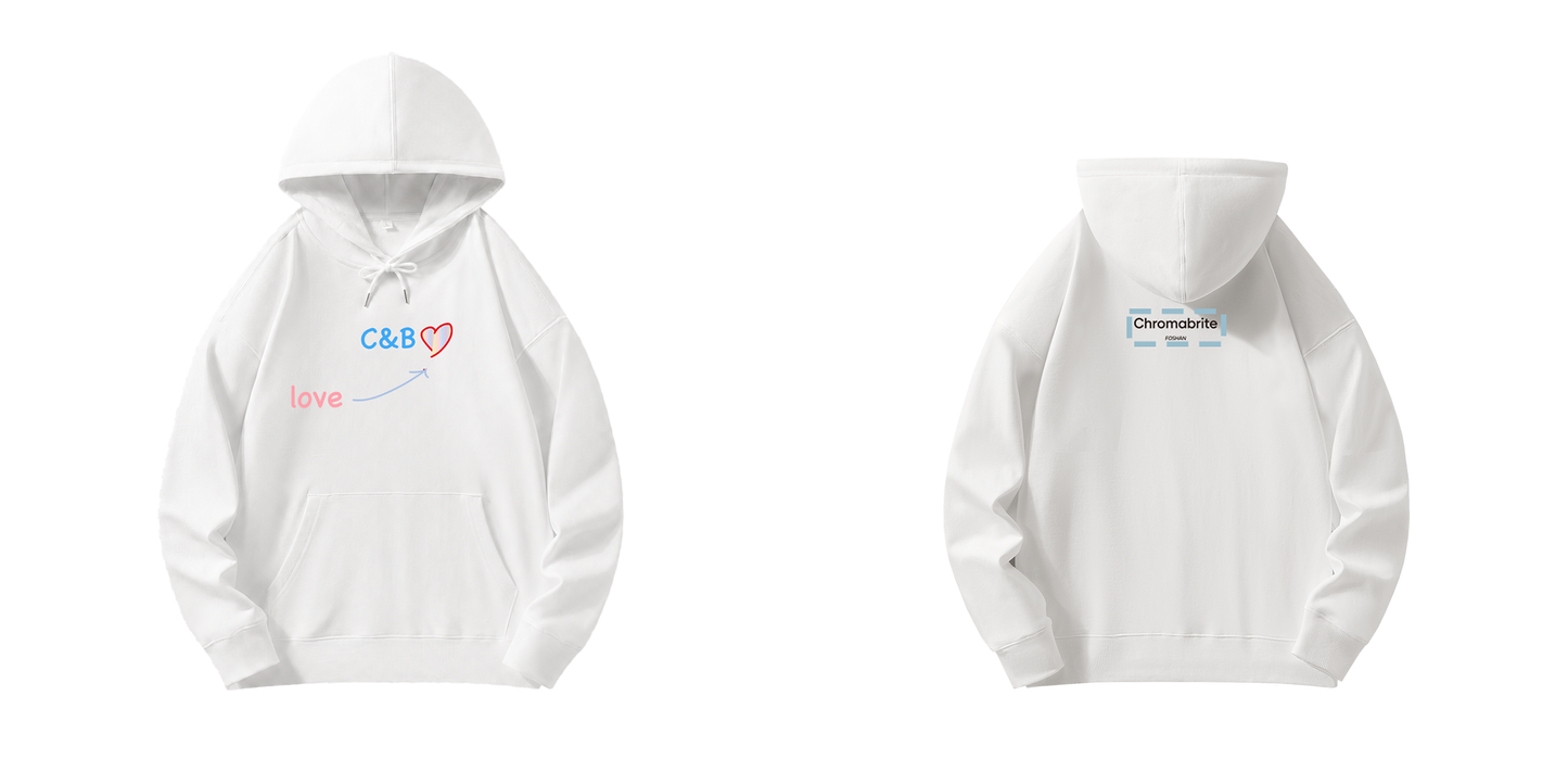 ChromaBrite Heavyweight Cotton Hoodie | Oversized Boxy Fit ChromaBrite Clothing