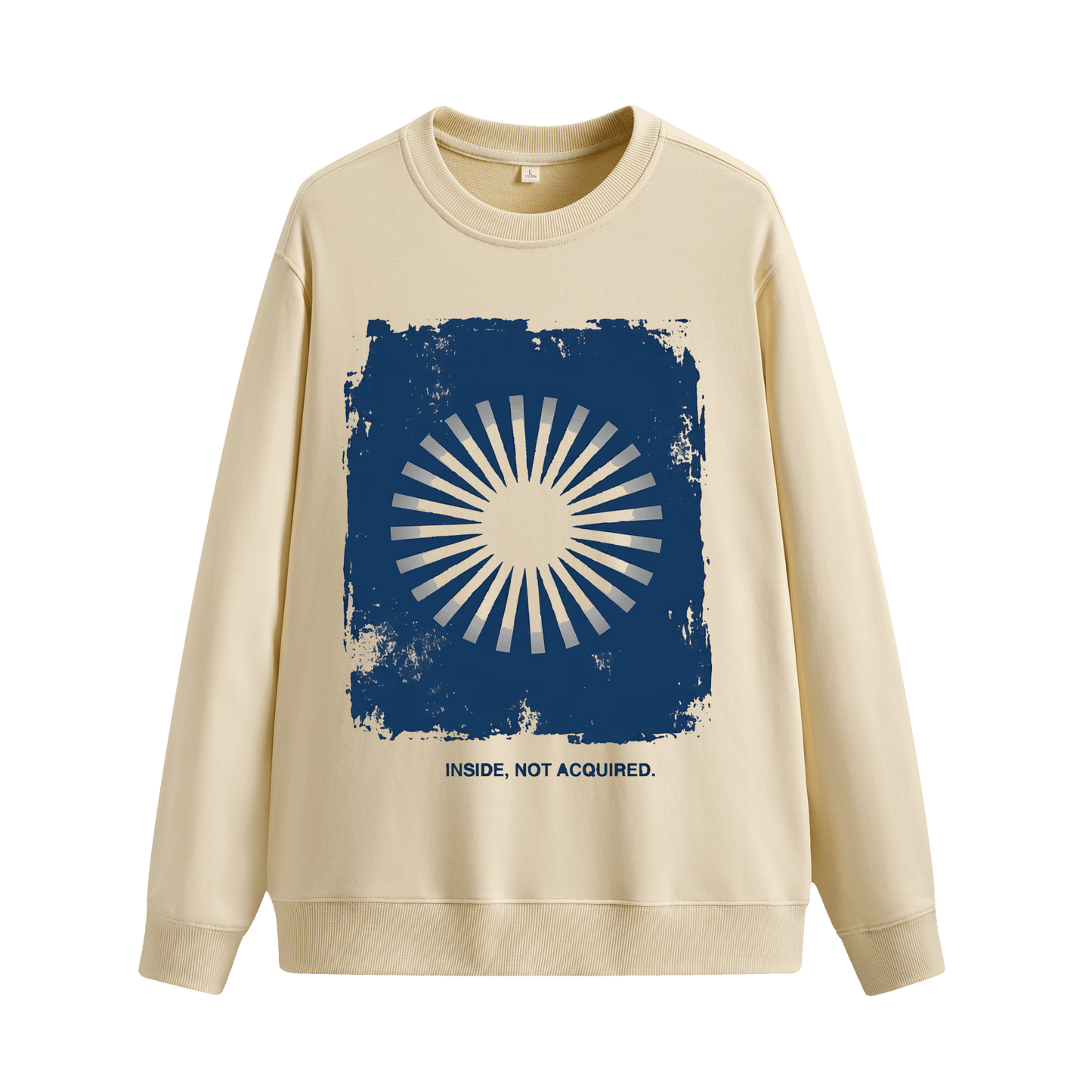 ChromaBrite "Inside, Not Acquired" 330GSM Heavyweight Crewneck ChromaBrite Clothing