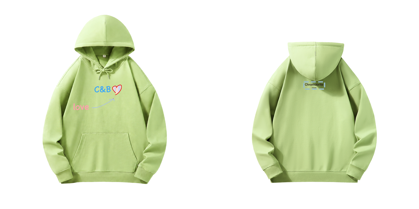 ChromaBrite Heavyweight Cotton Hoodie | Oversized Boxy Fit ChromaBrite Clothing