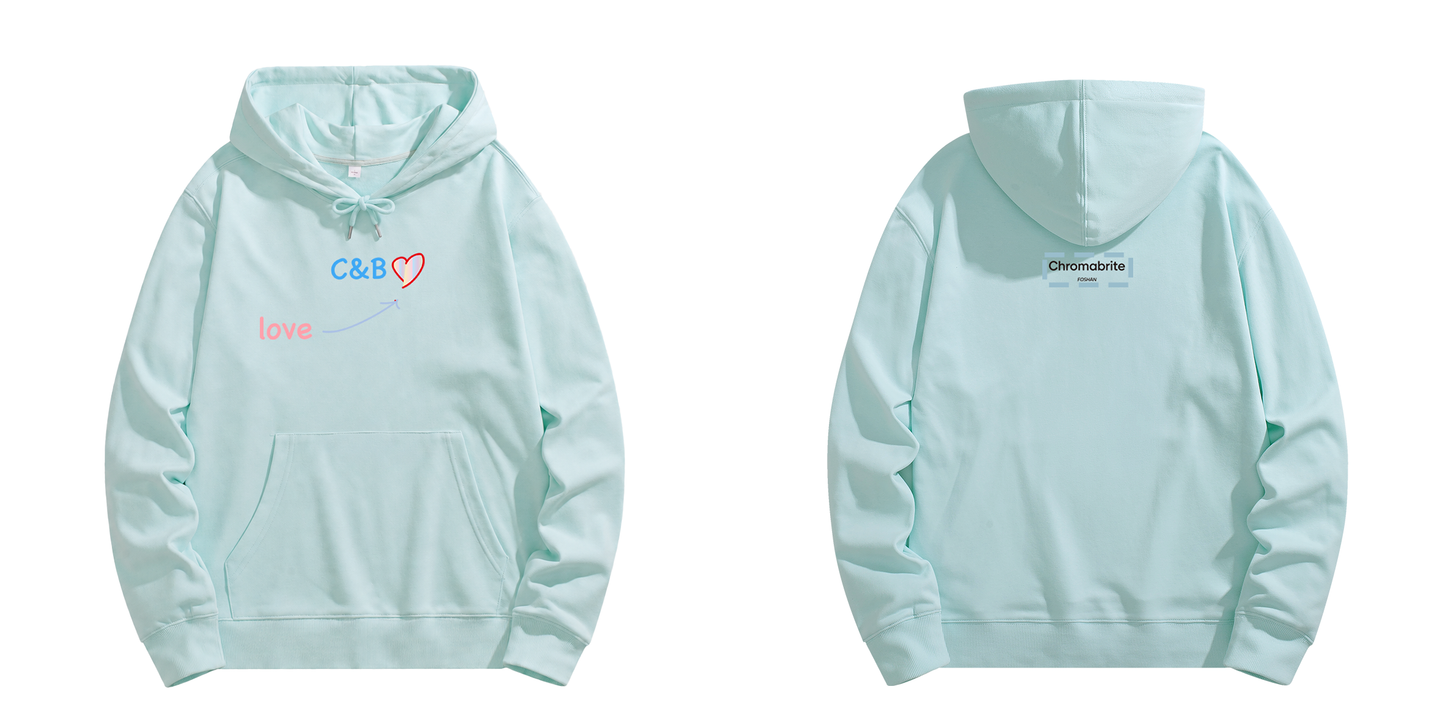 ChromaBrite Heavyweight Cotton Hoodie | Oversized Boxy Fit ChromaBrite Clothing