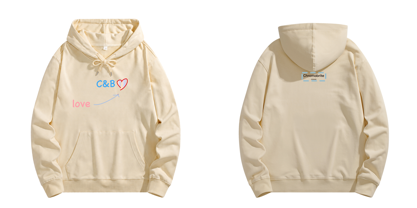 ChromaBrite Heavyweight Cotton Hoodie | Oversized Boxy Fit ChromaBrite Clothing