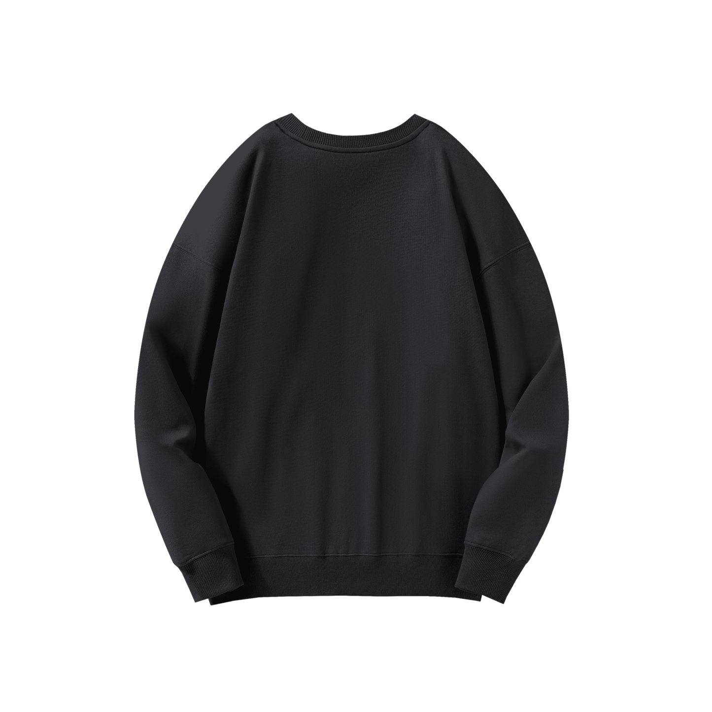 Chromadize Oversized Crewneck Sweatshirt – Vintage Letter Graphic Heavyweight Pullover ChromaBrite Clothing