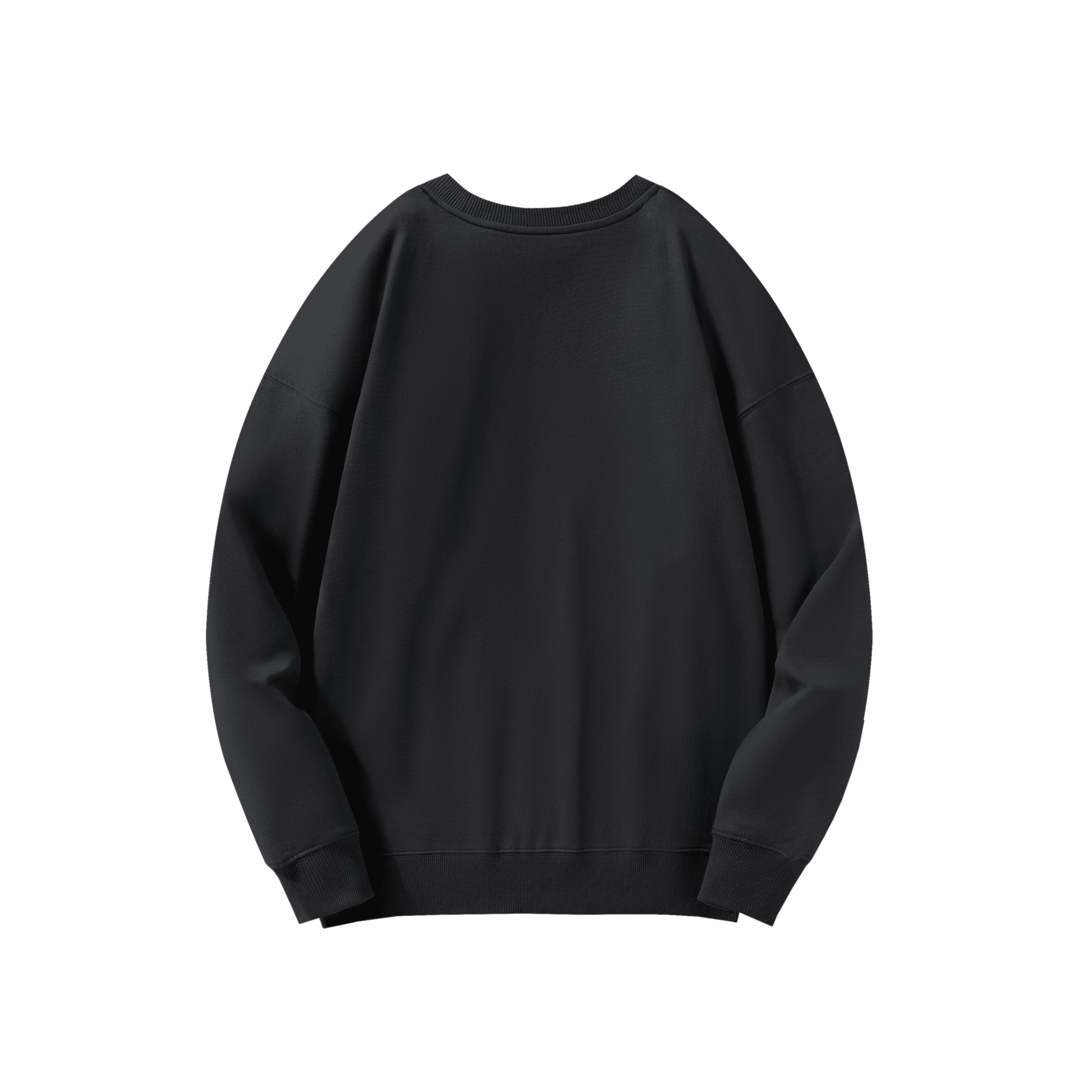 Chromadize Oversized Crewneck Sweatshirt – Vintage Letter Graphic Heavyweight Pullover ChromaBrite Clothing