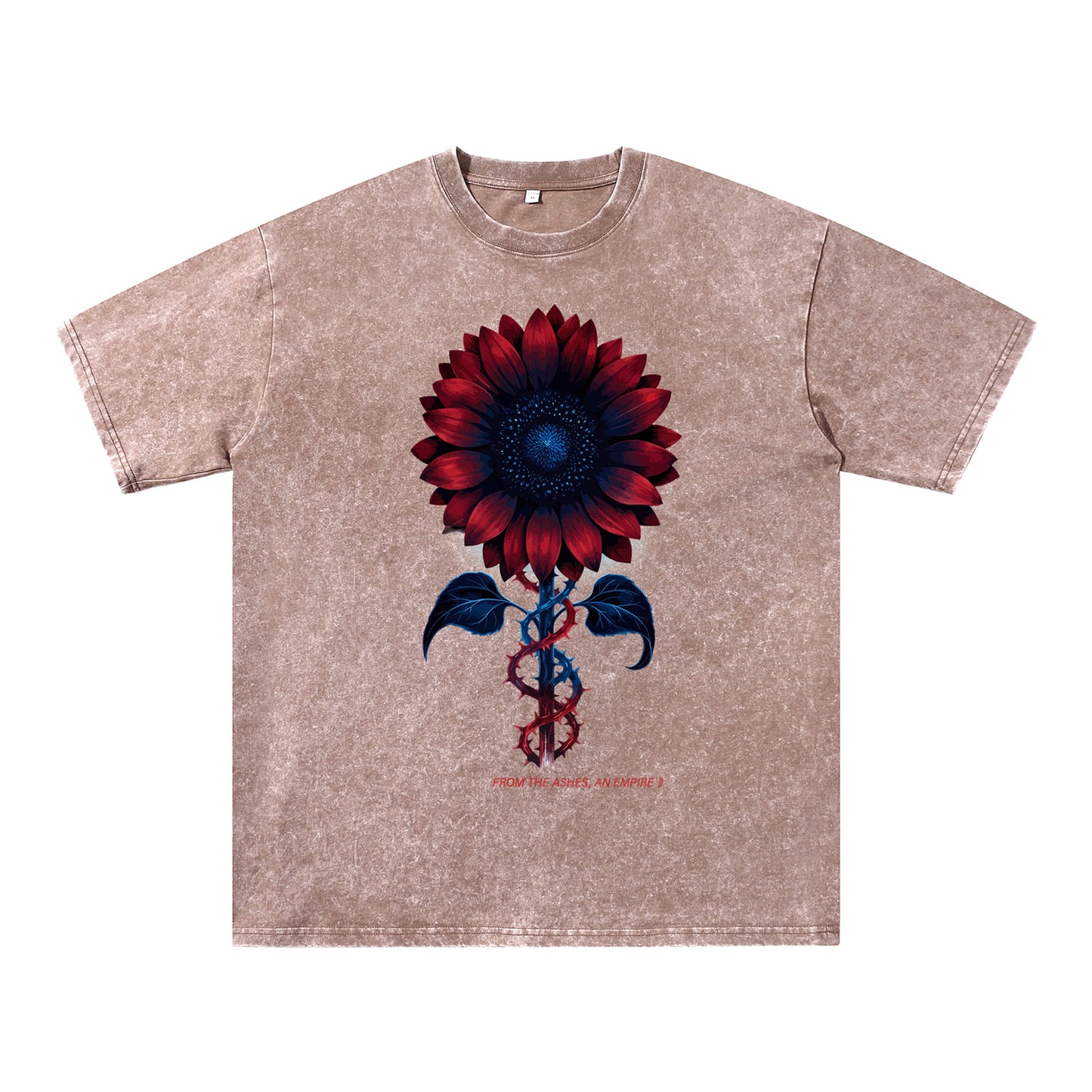 Black Swan Sunflower Vintage Tee