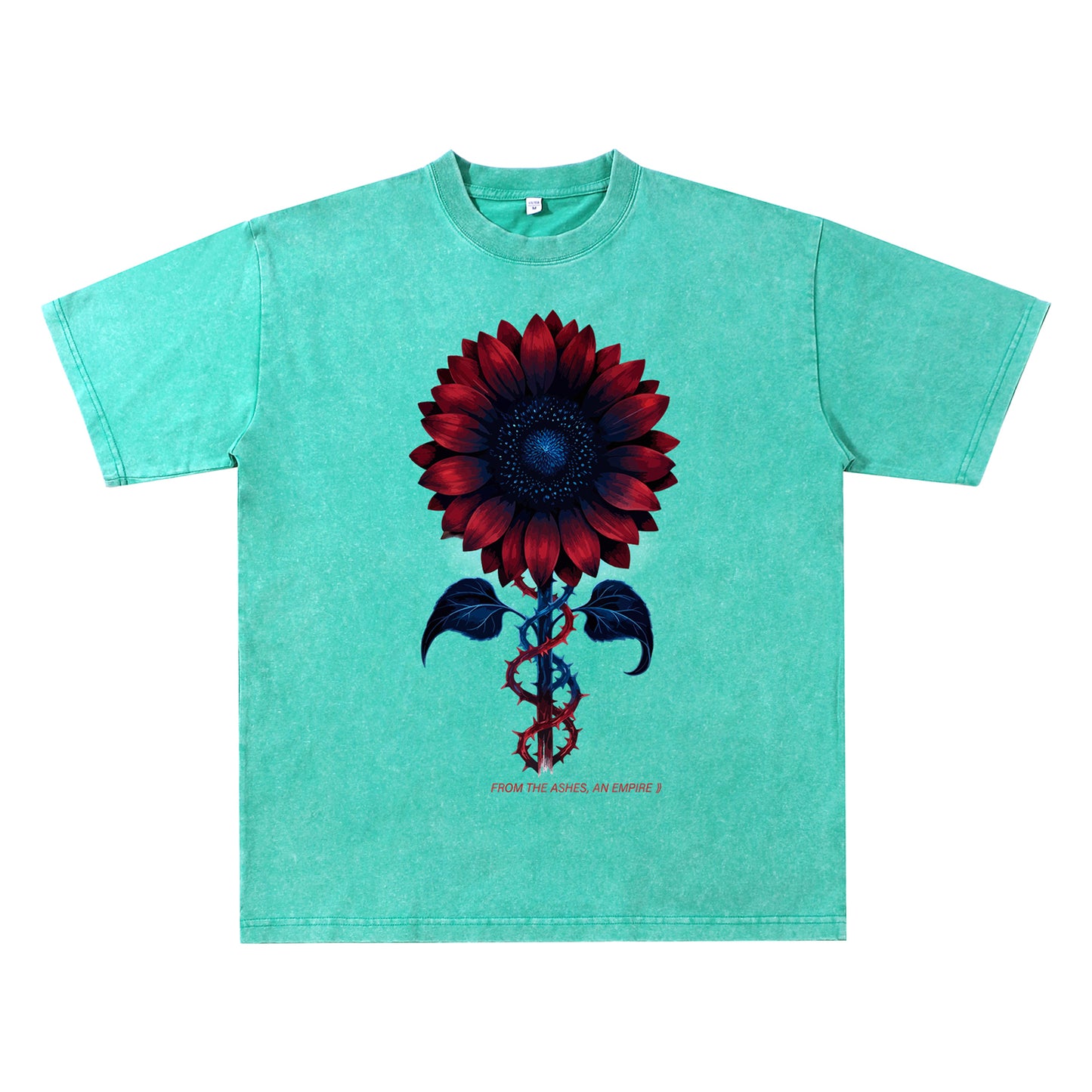 Black Swan Sunflower Vintage Tee