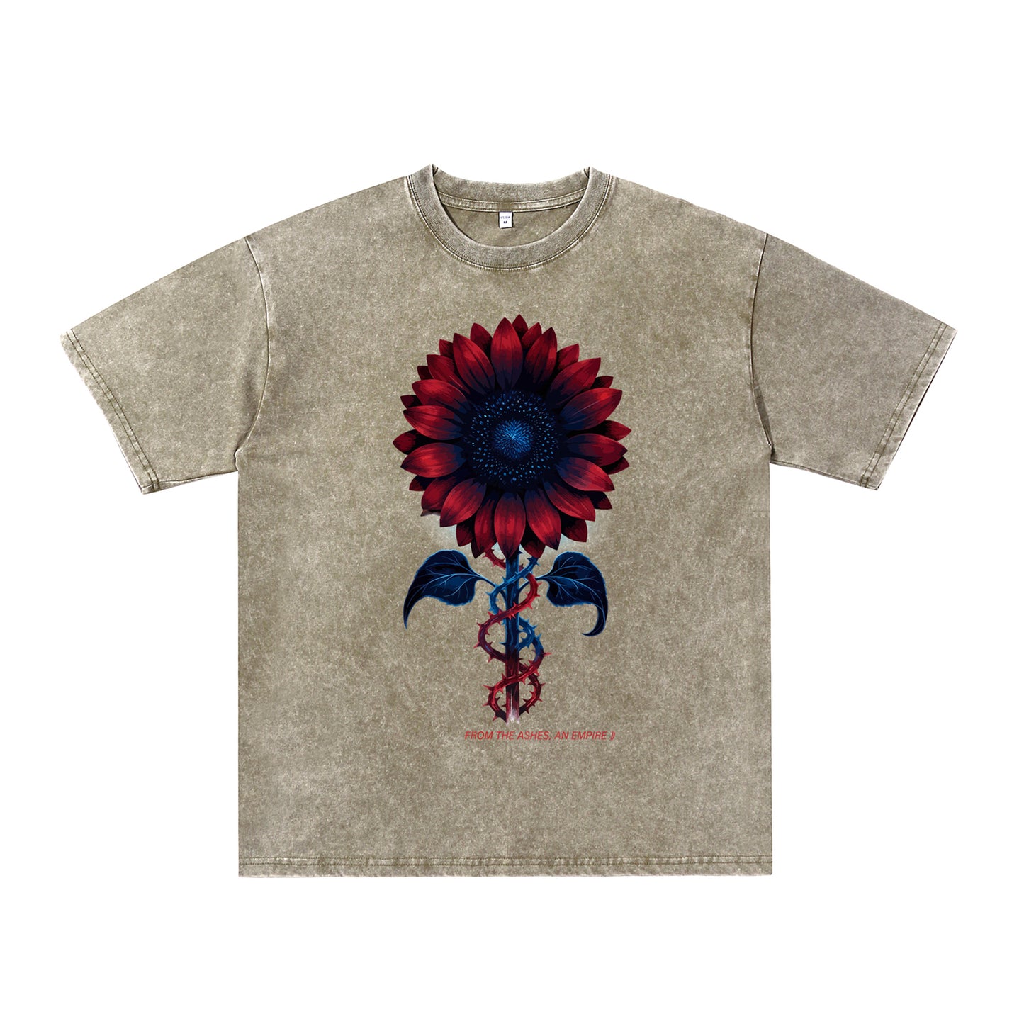Black Swan Sunflower Vintage Tee