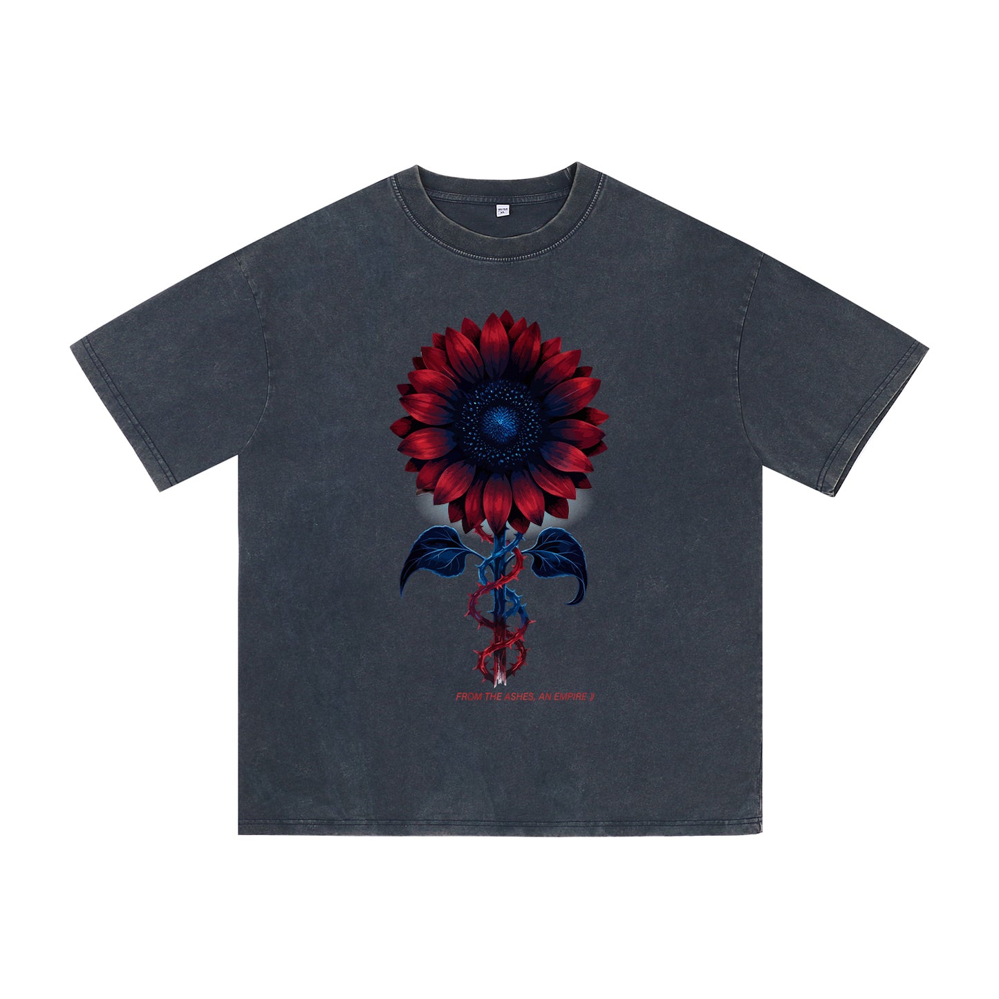 Black Swan Sunflower Vintage Tee