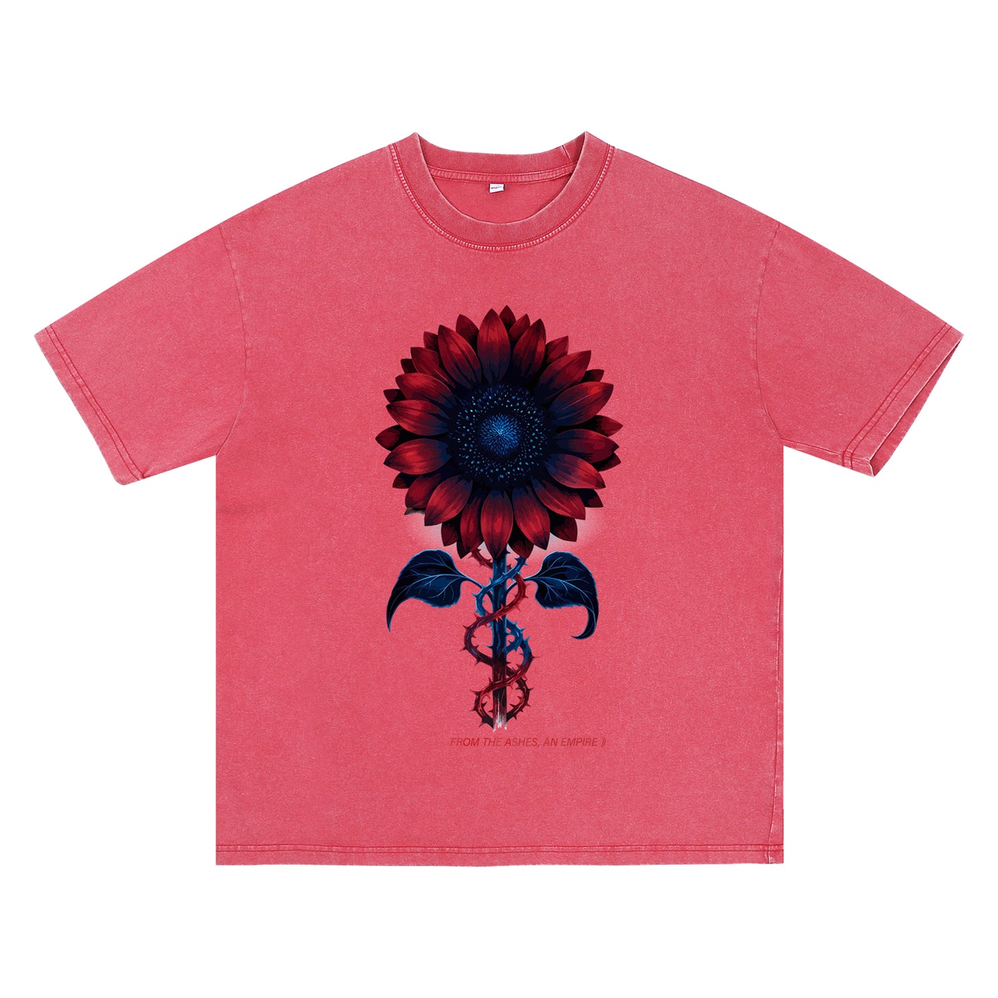 Black Swan Sunflower Vintage Tee
