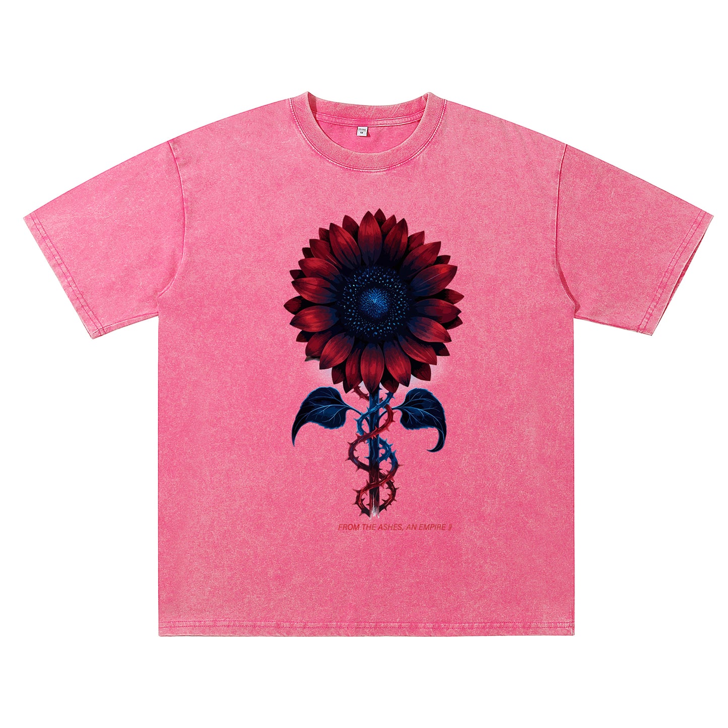 Black Swan Sunflower Vintage Tee
