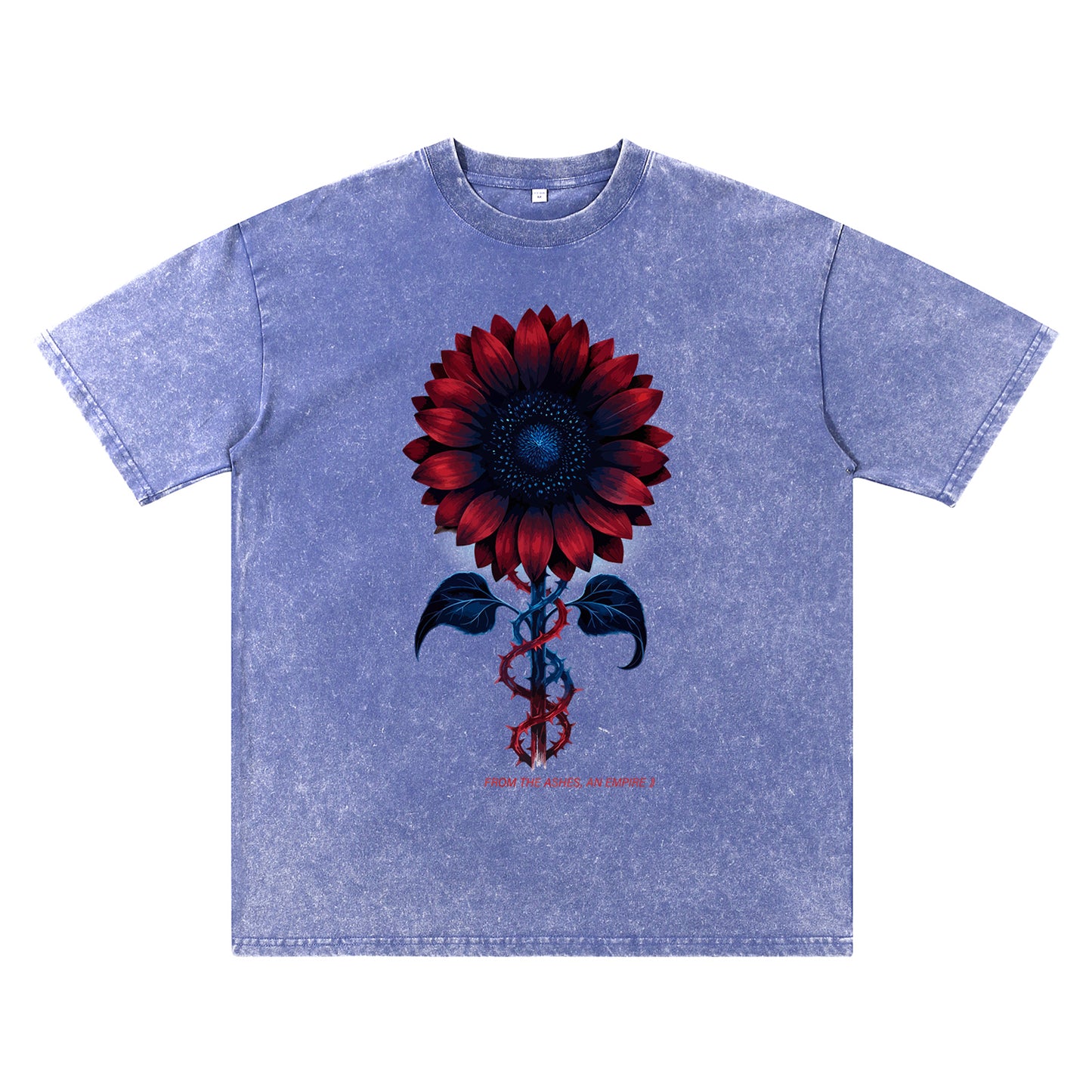 Black Swan Sunflower Vintage Tee