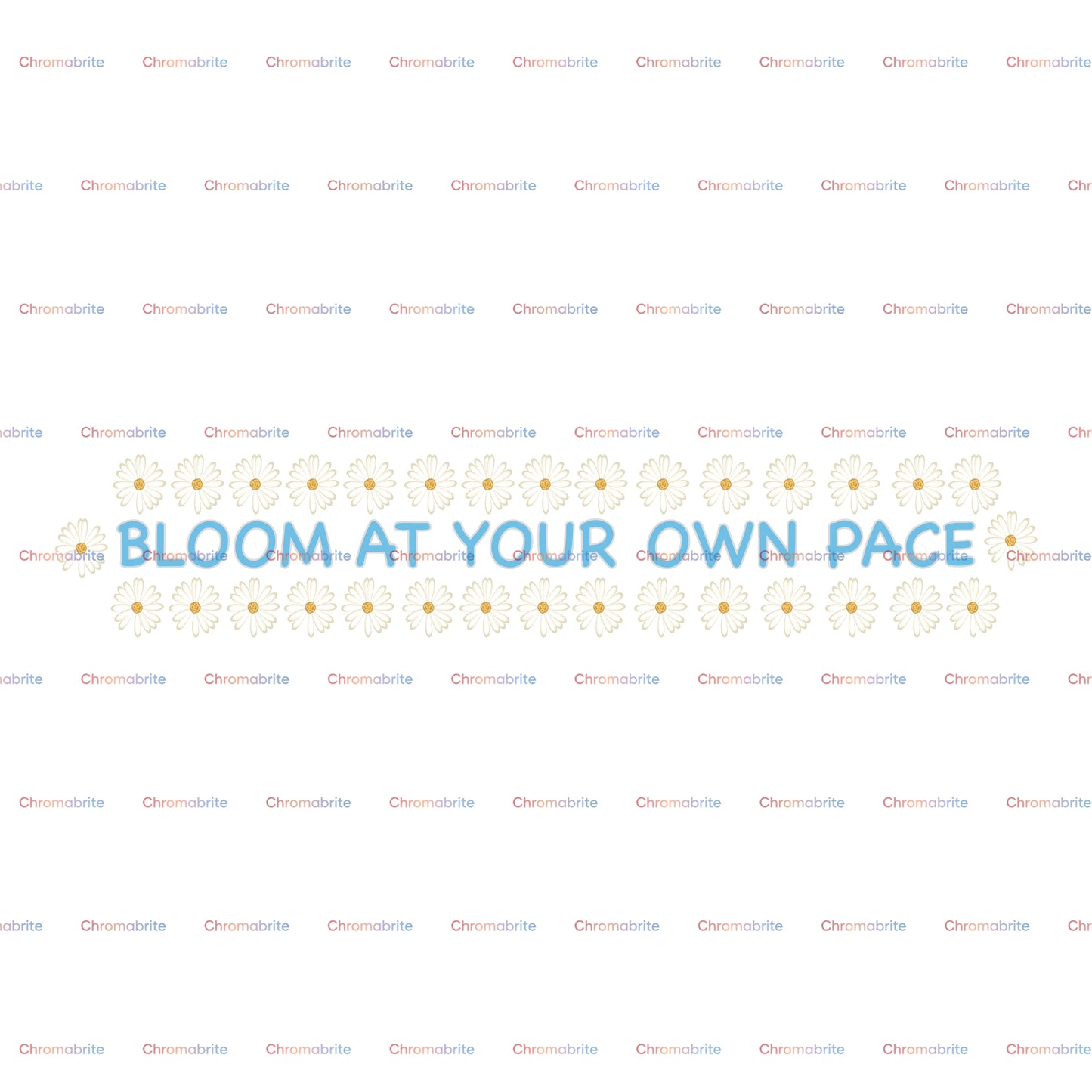 Front view of t恤 featuring BLOOM AT YOUR OWN PACE Vintage Tee