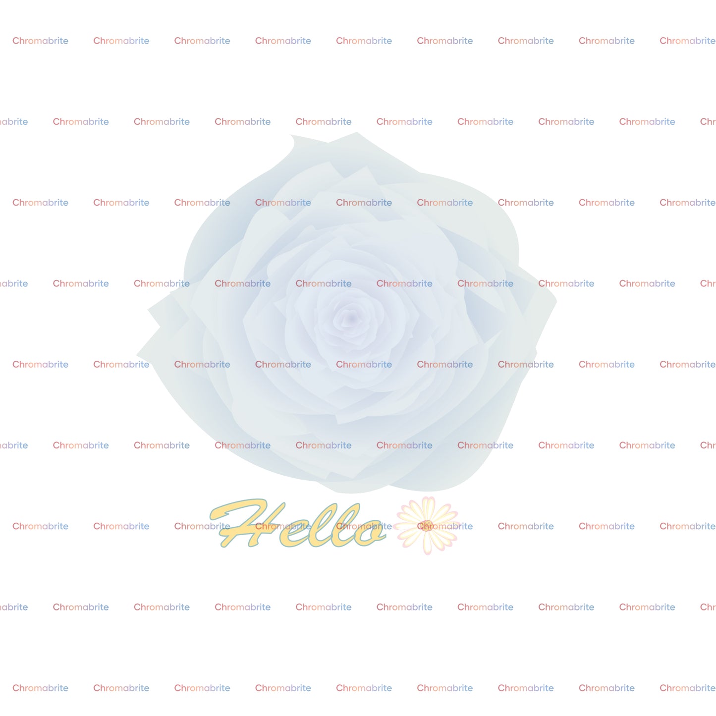 Front view of blue t恤 featuring Blue Whisper Rose Vintage Tee