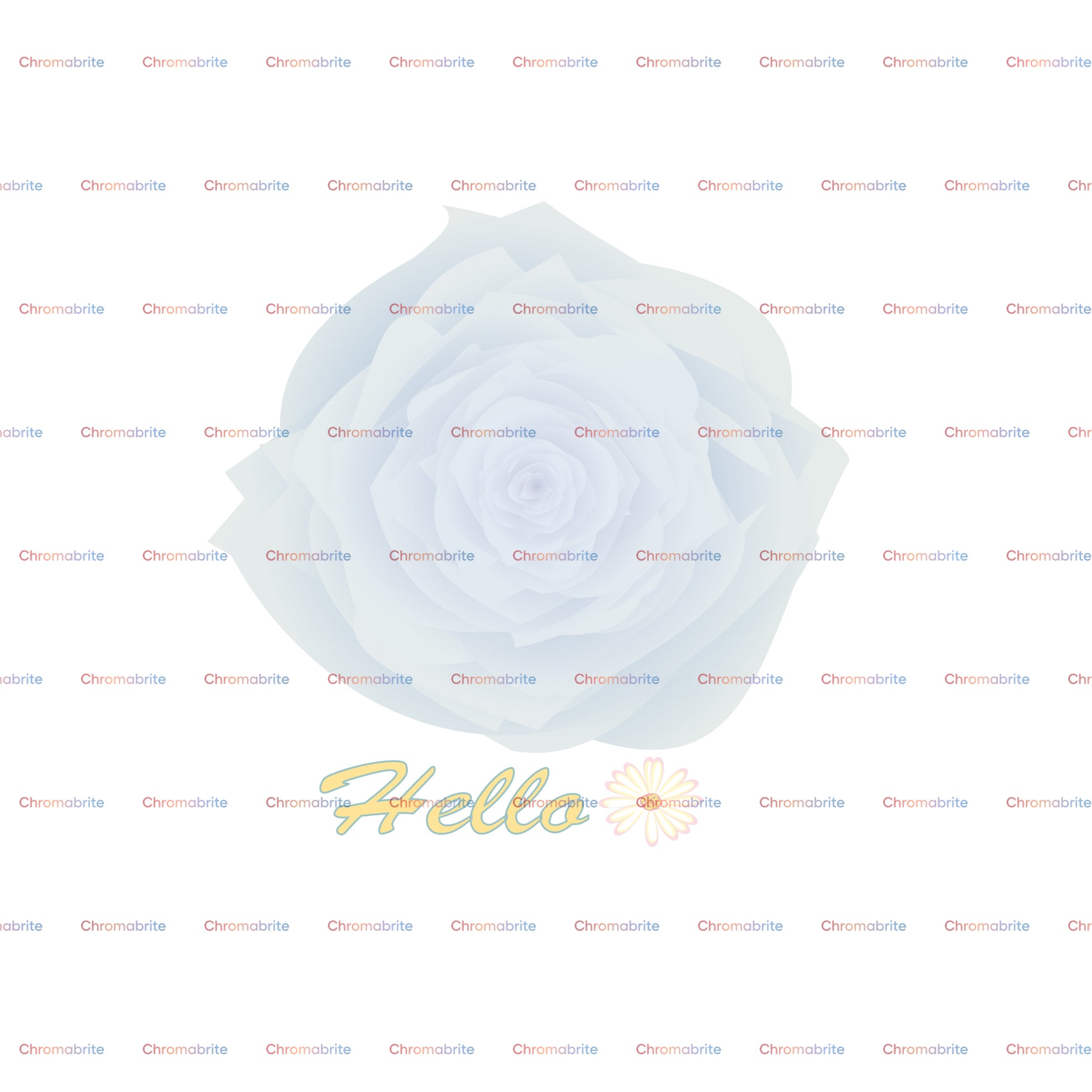 Front view of blue t恤 featuring Blue Whisper Rose Vintage Tee