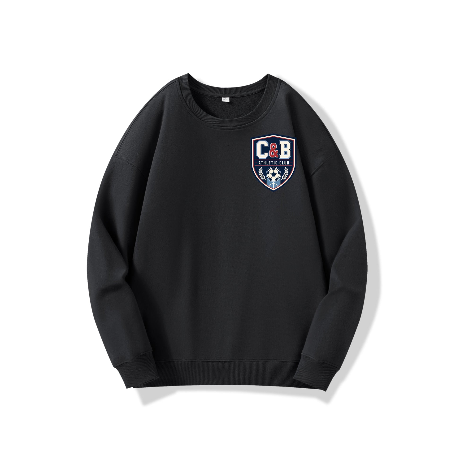 C&B Athletic Club Crewneck — Football Cup 2026 Heavyweight Sweatshirt ChromaBrite Clothing