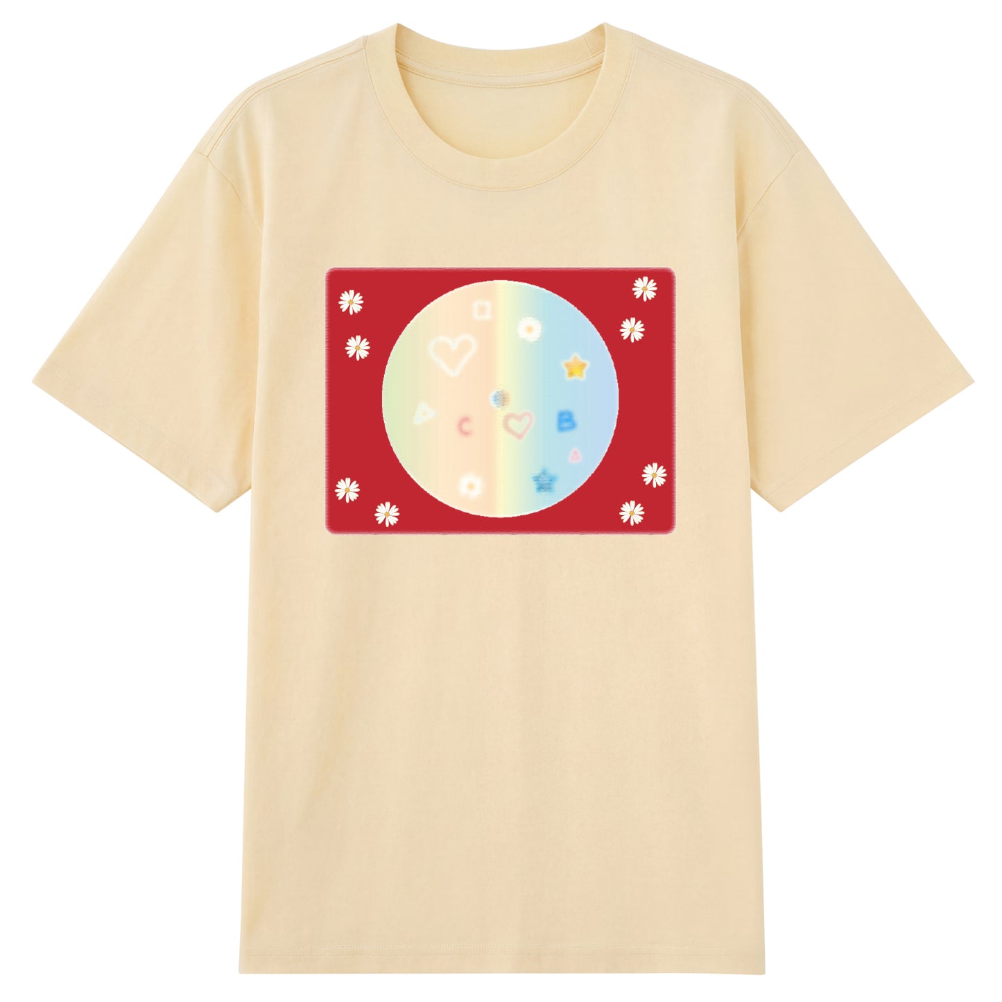 Detail view of t恤 featuring Candy Spectrum Bloom Staple Tee - 展示2
