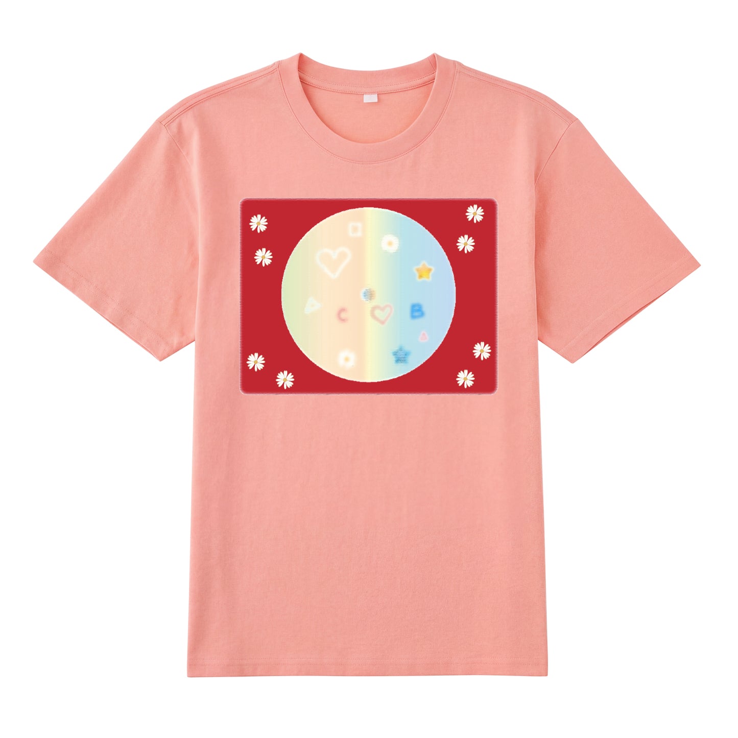 Detail view of t恤 featuring Candy Spectrum Bloom Staple Tee