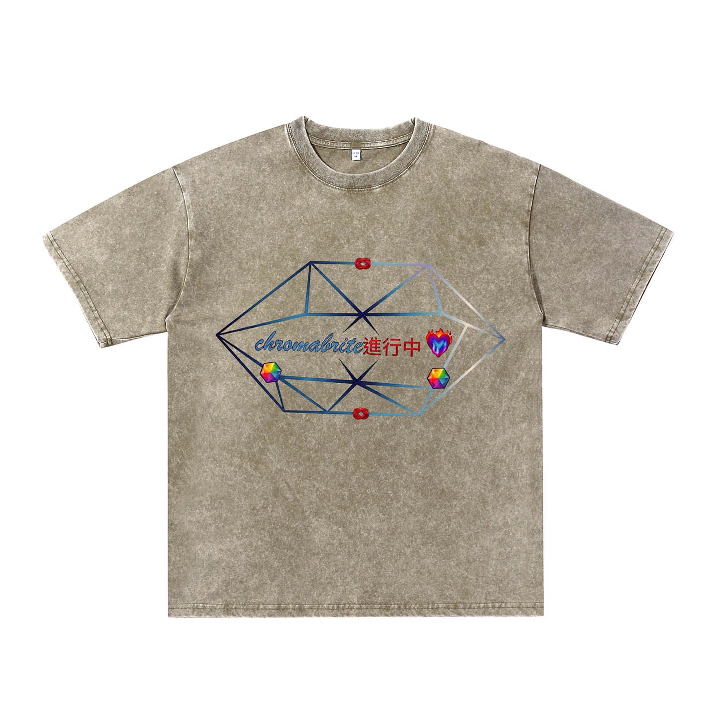 Alternate angle of t恤 featuring Chromabrite Breath Vintage Tee