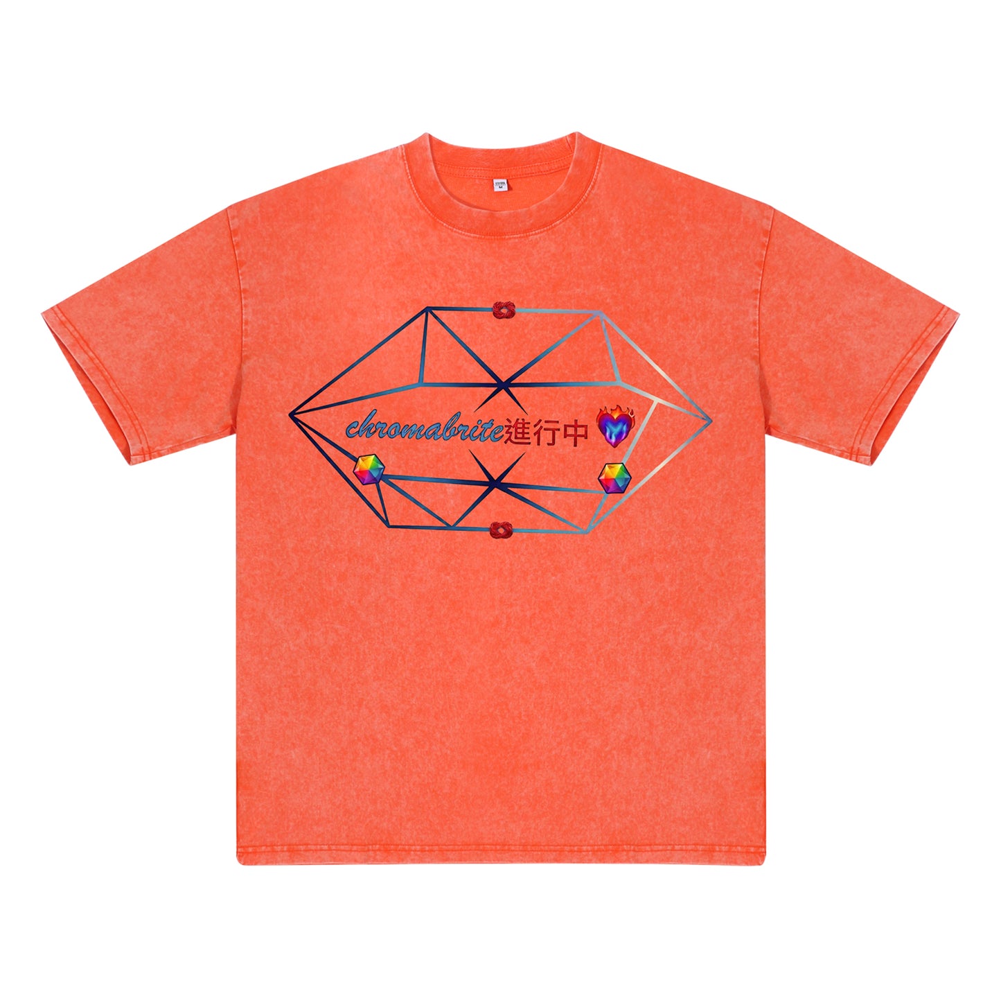 Detail view of t恤 featuring Chromabrite Breath Vintage Tee - 展示2
