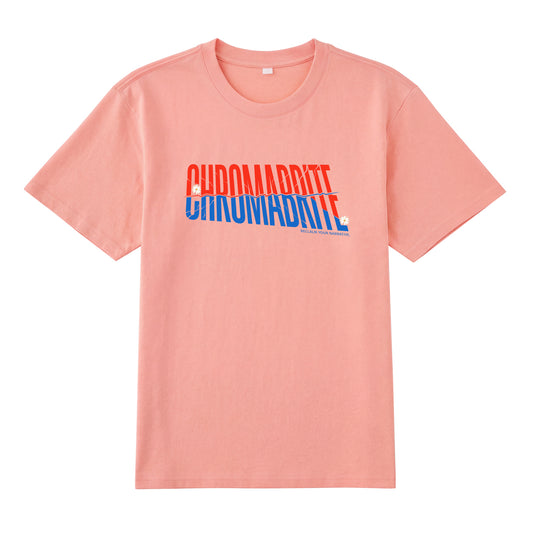 Front view of t恤 featuring Diagonal Narrative Wordmark Staple Tee