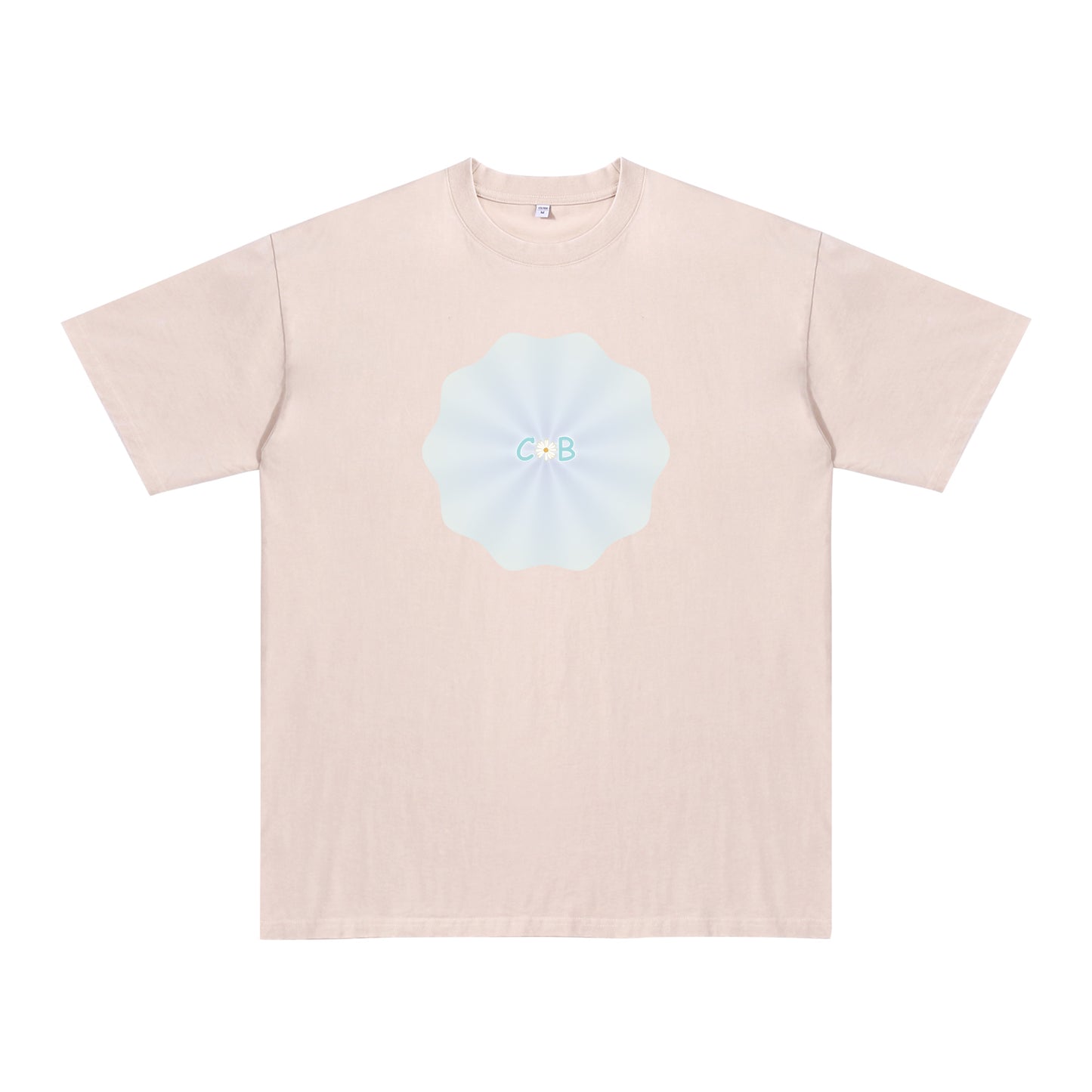 Detail view of t恤 featuring PEARL SHELL BLOOM Vintage Tee