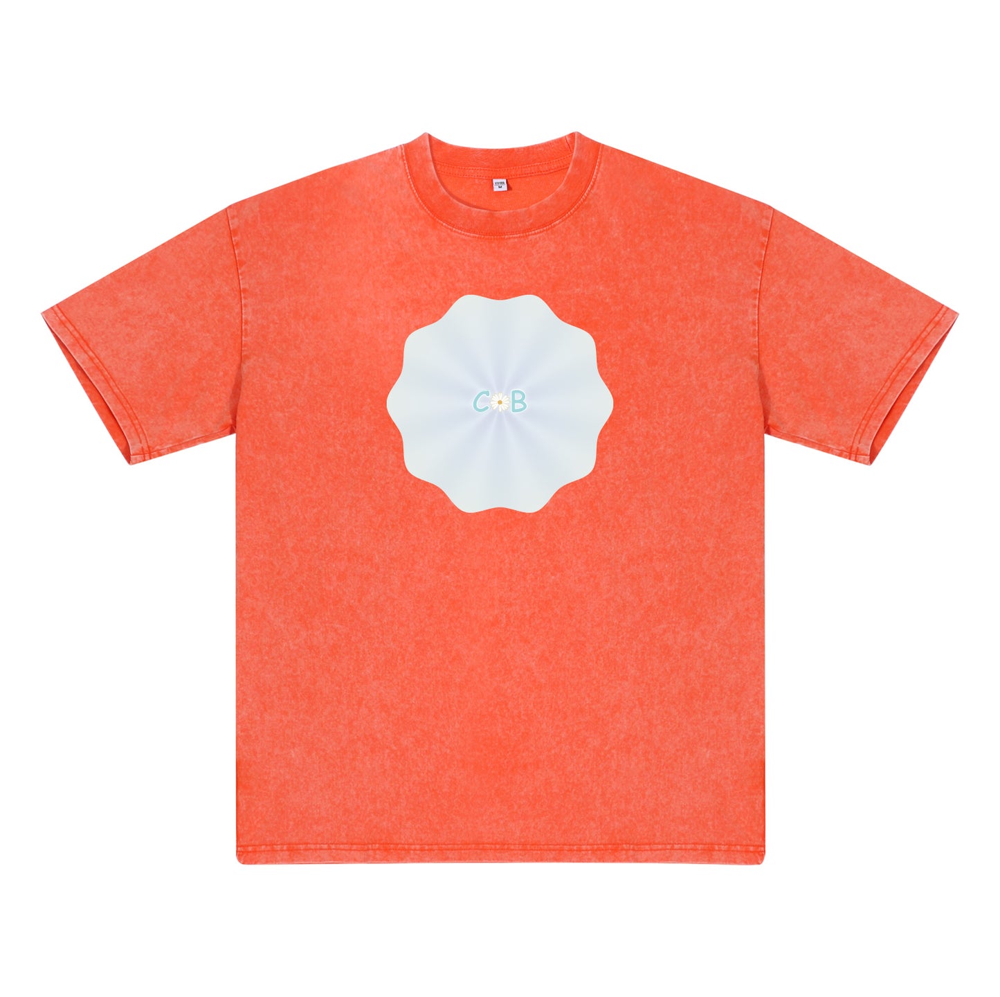 Detail view of t恤 featuring PEARL SHELL BLOOM Vintage Tee