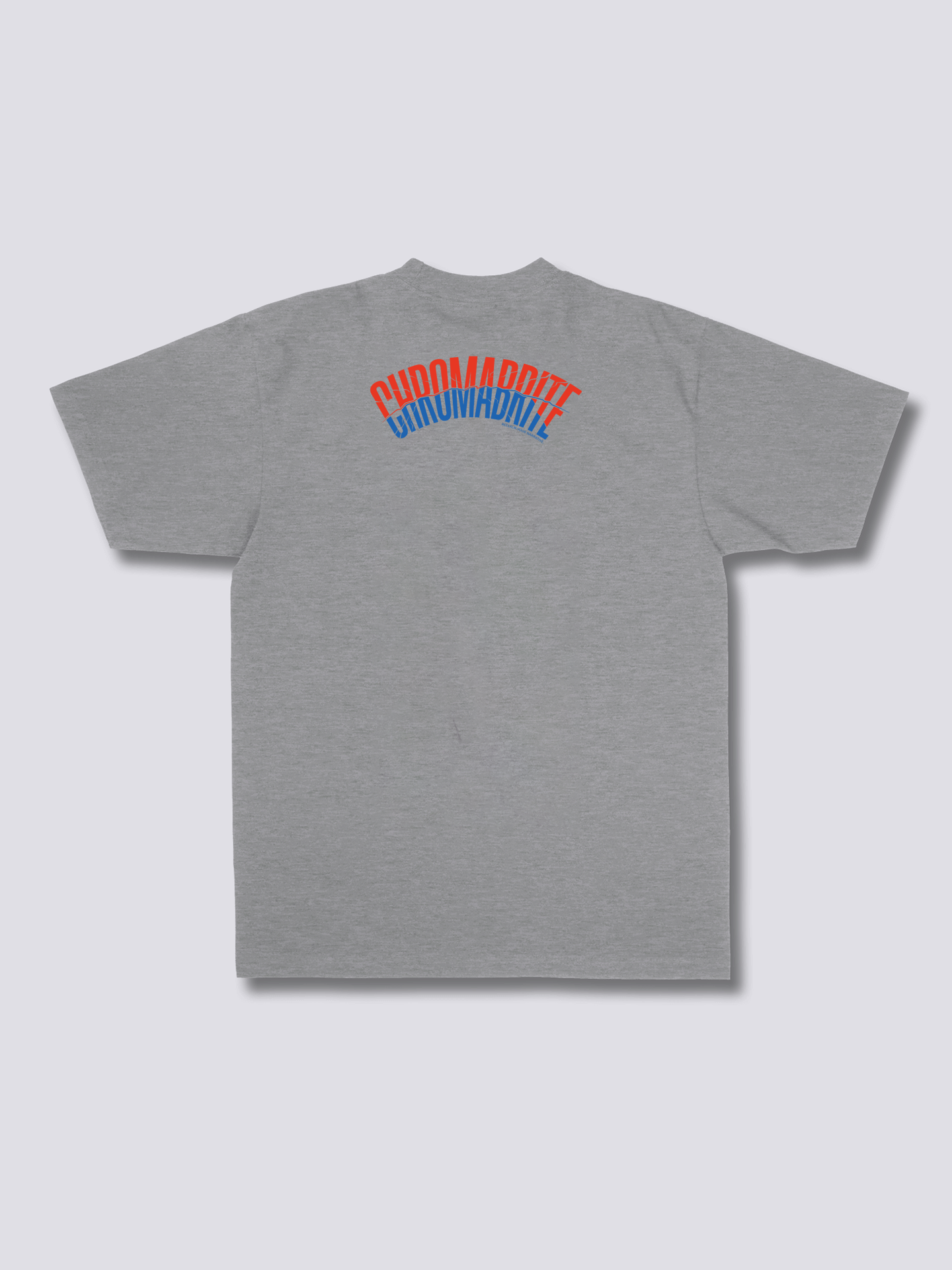 Minimalist Abstract Indigo Circle Tee - Oversized THE BLUE SUN ChromaBrite Clothing