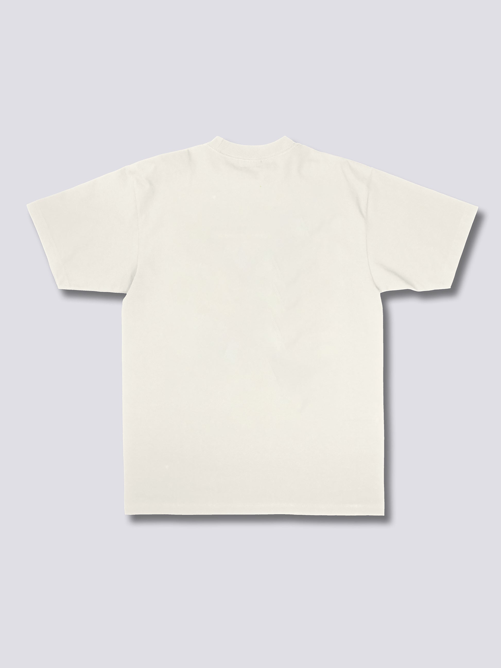 Minimalist Abstract Circle Tee - Oversized THE BLUE SUN Brushed Tee ChromaBrite Clothing - 展示4