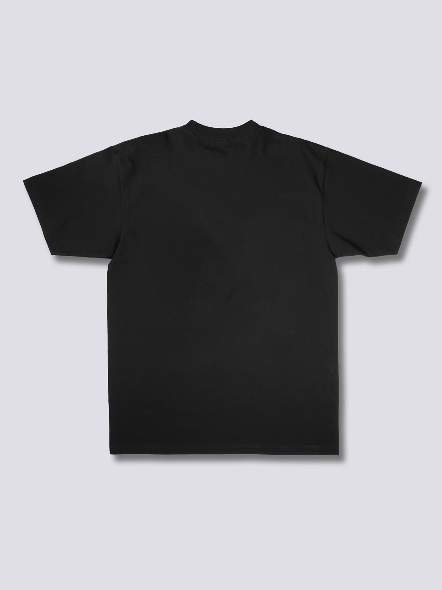 Minimalist Abstract Circle Tee - Oversized THE BLUE SUN Brushed Tee ChromaBrite Clothing - 展示2