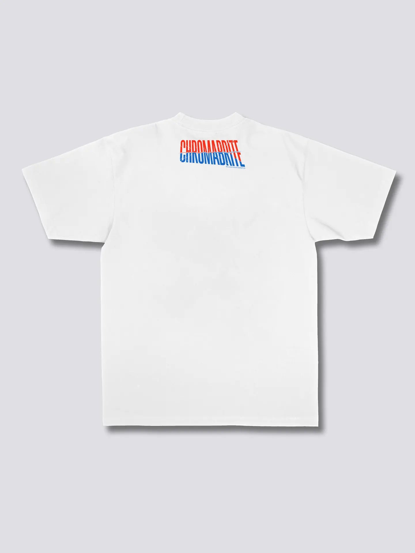 Signature Duo-Tone Logo Graphic Tee - Ins Style - ChromaBrite ChromaBrite Clothing