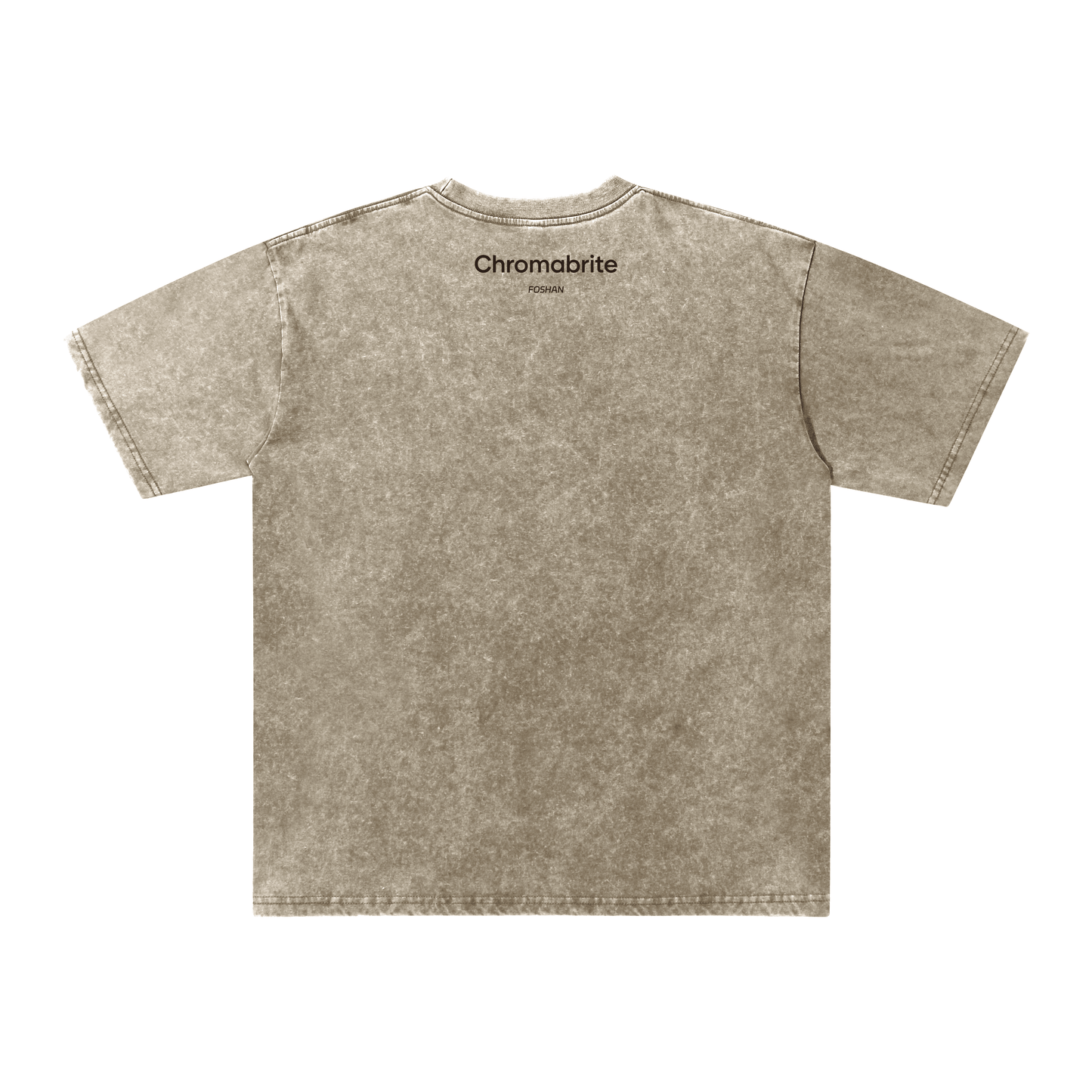 Chromabrite Vintage Acid-Wash Oversized Graphic T-Shirt – "Live Towards the Sun" Streetwear Sunflower Print Washed Cotton Tee ChromaBrite Clothing