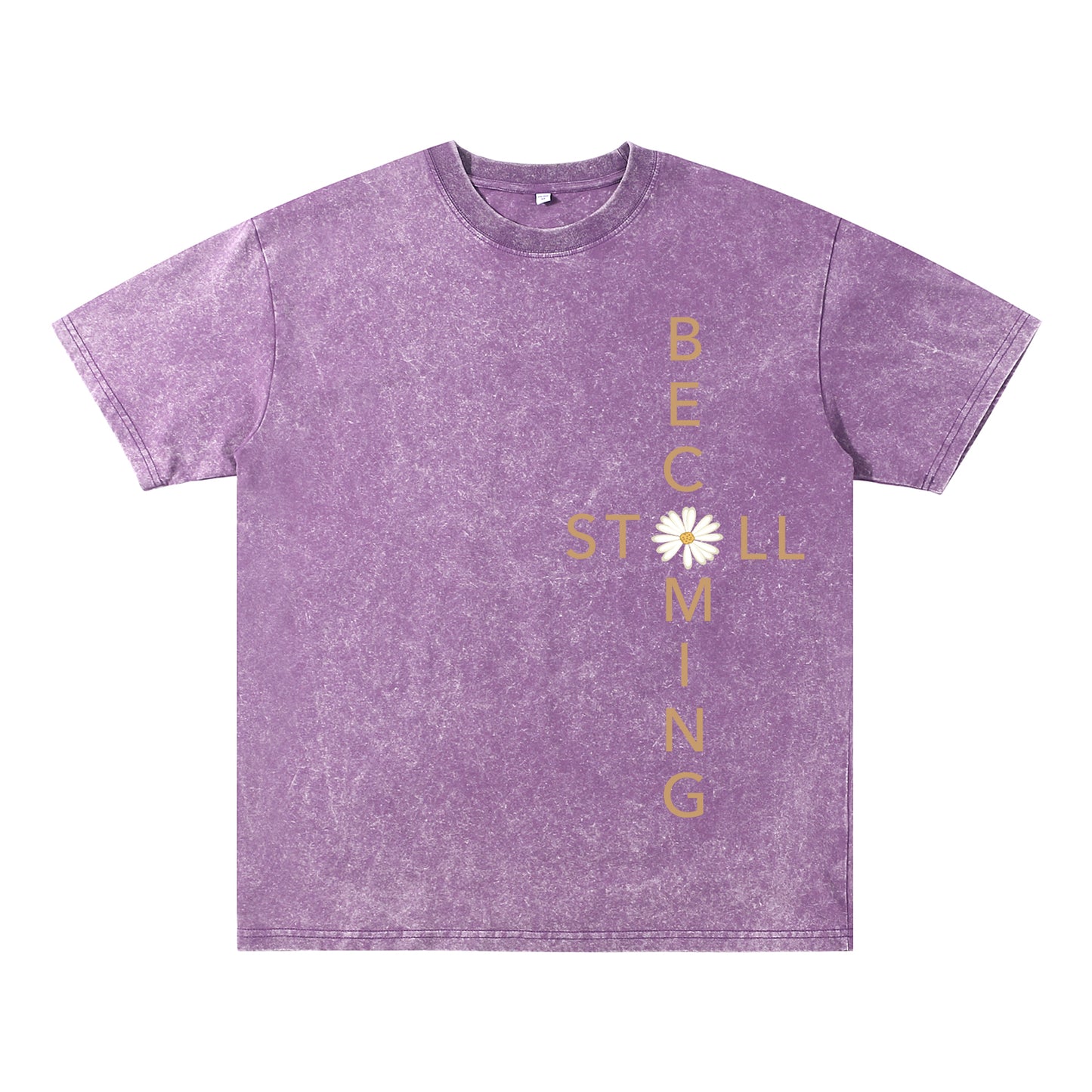 Detail view of t恤 featuring Flower stillbecoming Vintage Tee - 展示10