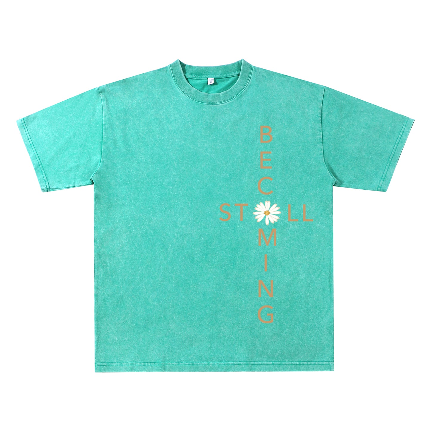 Detail view of t恤 featuring Flower stillbecoming Vintage Tee