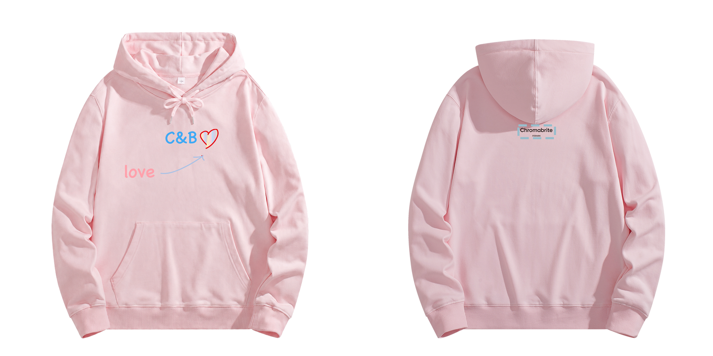 ChromaBrite Heavyweight Cotton Hoodie | Oversized Boxy Fit ChromaBrite Clothing