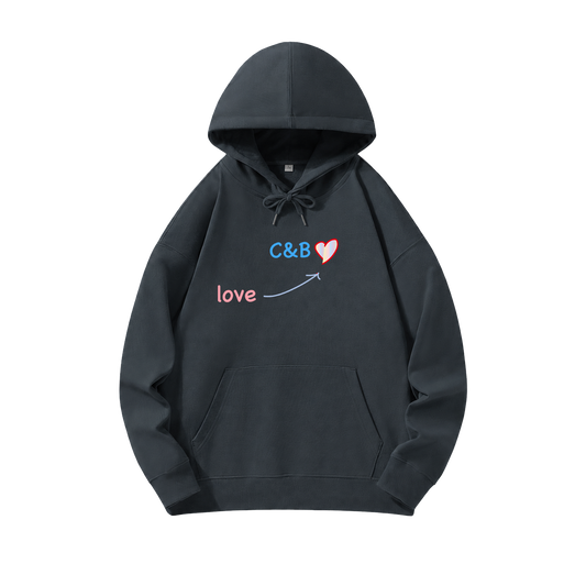 ChromaBrite Heavyweight Cotton Hoodie | Oversized Boxy Fit