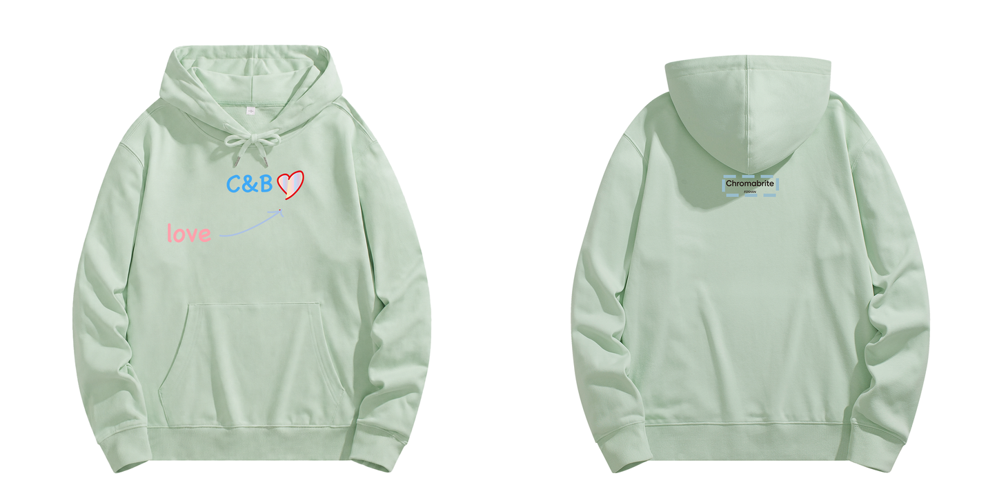 ChromaBrite Heavyweight Cotton Hoodie | Oversized Boxy Fit ChromaBrite Clothing