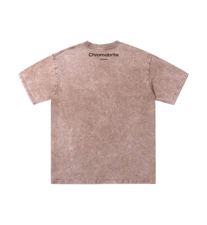 "Wake Up to Reality" Panda Acid Wash Tee - Cyberpunk Aesthetic