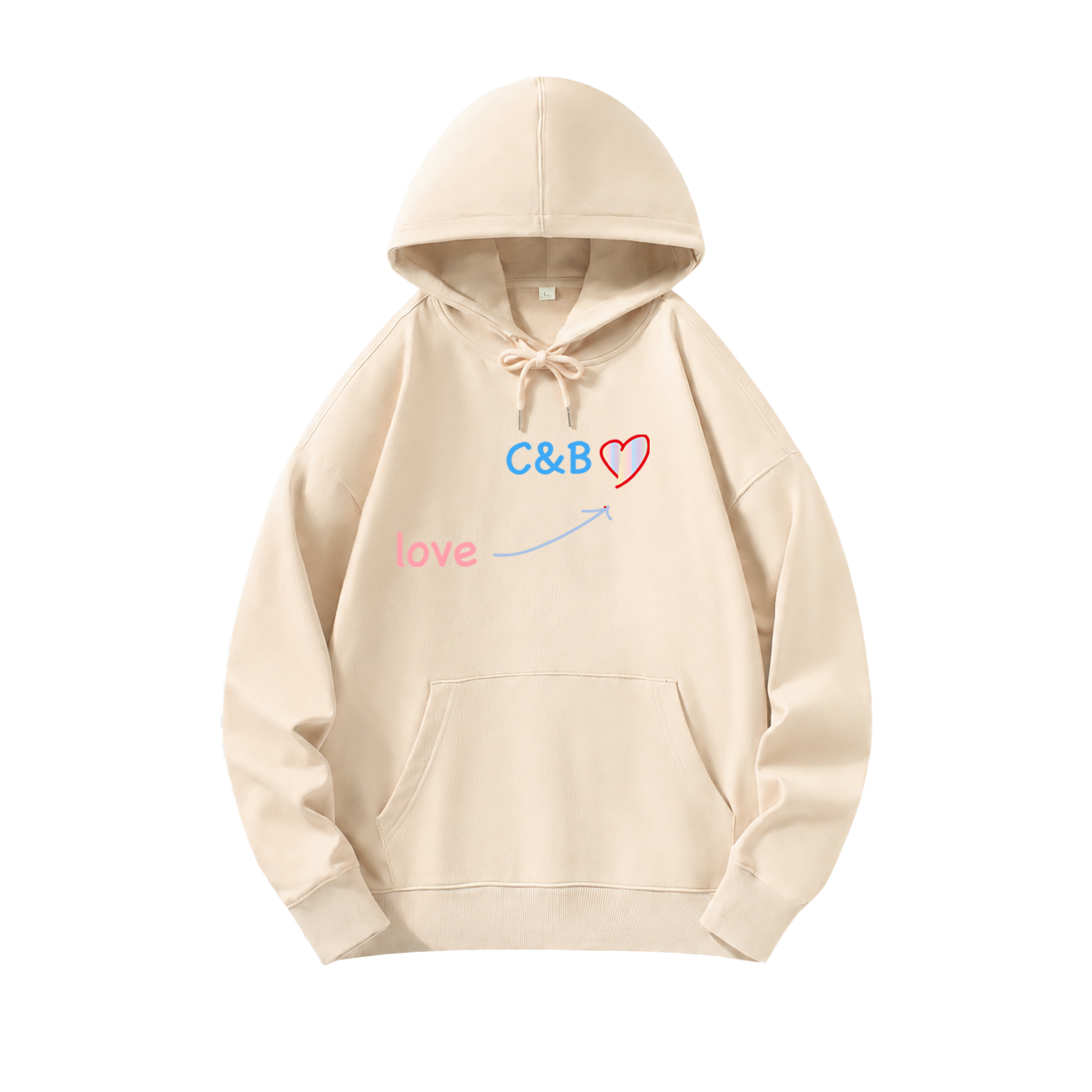 ChromaBrite Heavyweight Cotton Hoodie | Oversized Boxy Fit ChromaBrite Clothing